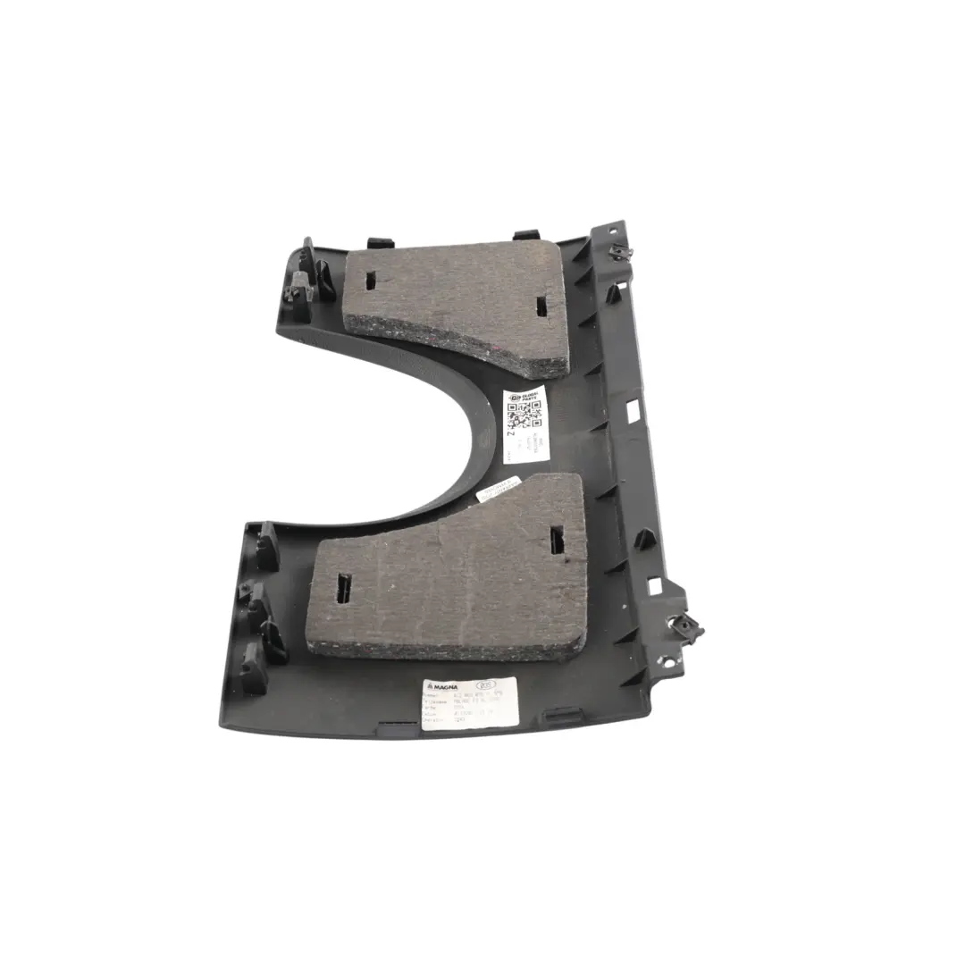 Audi Q7 4L Under Dashboard Trim Cover Panel Tray Black - SKU RHD-4L2863076A - Part number 4L2863076A