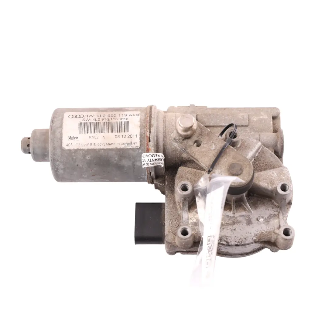 Audi Q7 4L Wiper Linkage System Front Windscreen Windshield Motor - SKU RHD-4L2955119A-2 - Part number 4L2955119A