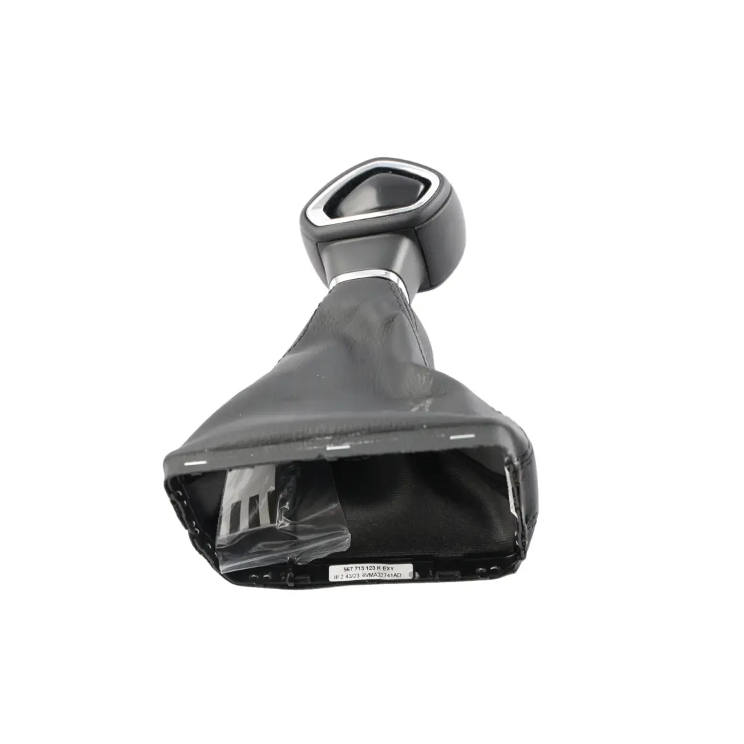 Skoda Karoq NU7 Gear Shifting Knob Automatic Transmission Black - SKU RHD-567713123K - Part number 567713123K