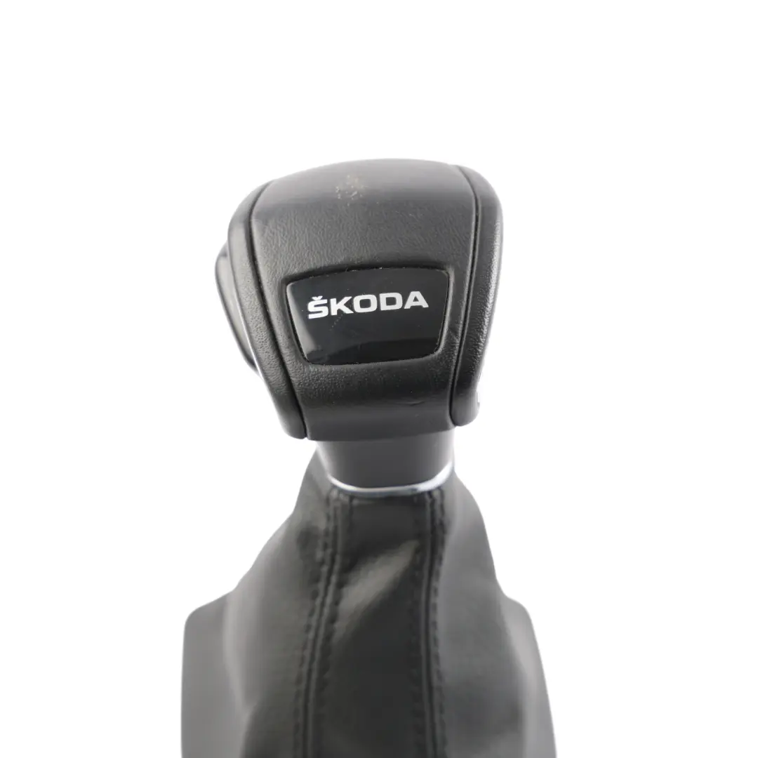 Skoda Karoq NU7 Gear Shifting Knob Automatic Transmission Black - SKU RHD-567713123K - Part number 567713123K