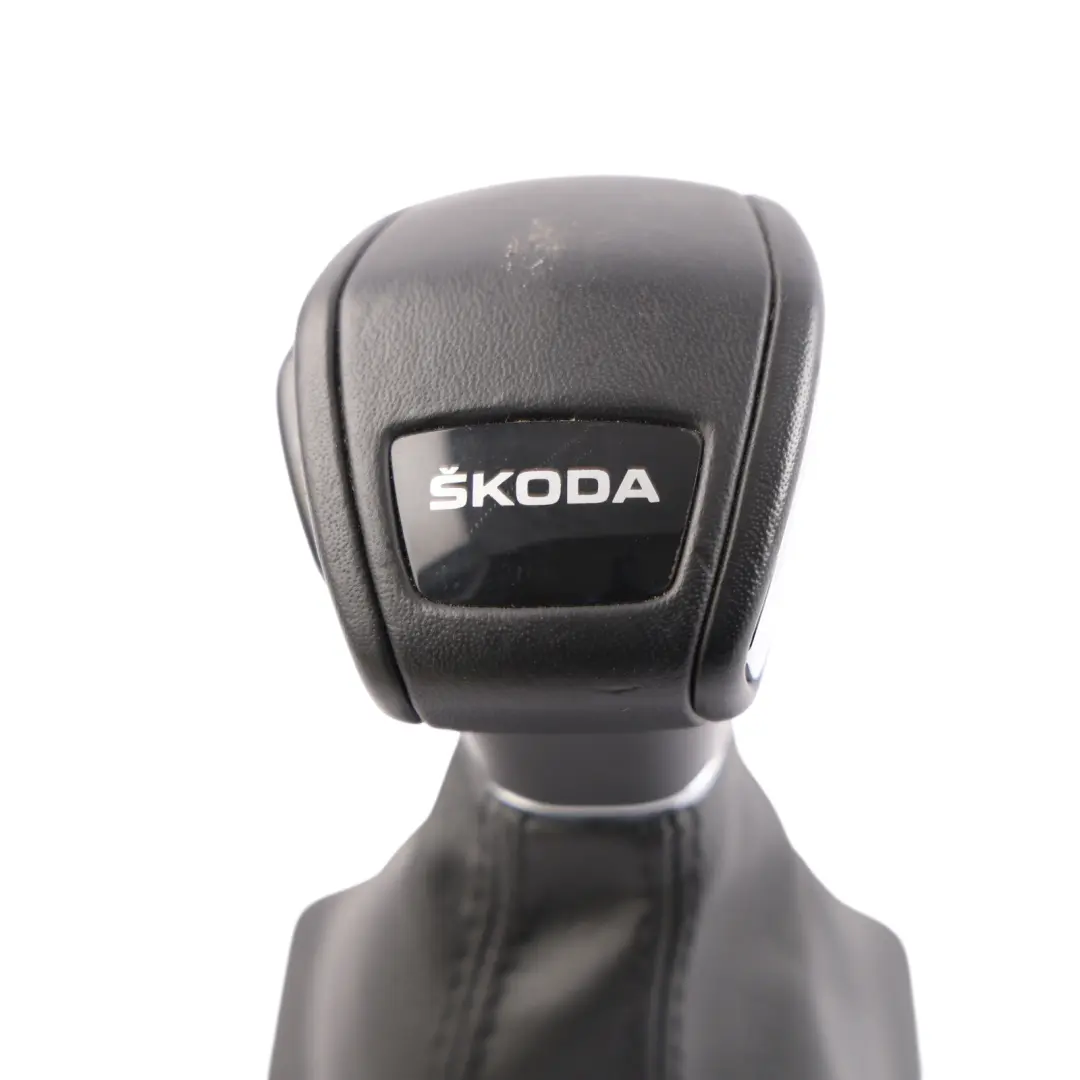 Skoda Karoq NU7 Gear Shifting Knob Automatic Transmission Black - SKU RHD-567713123K - Part number 567713123K