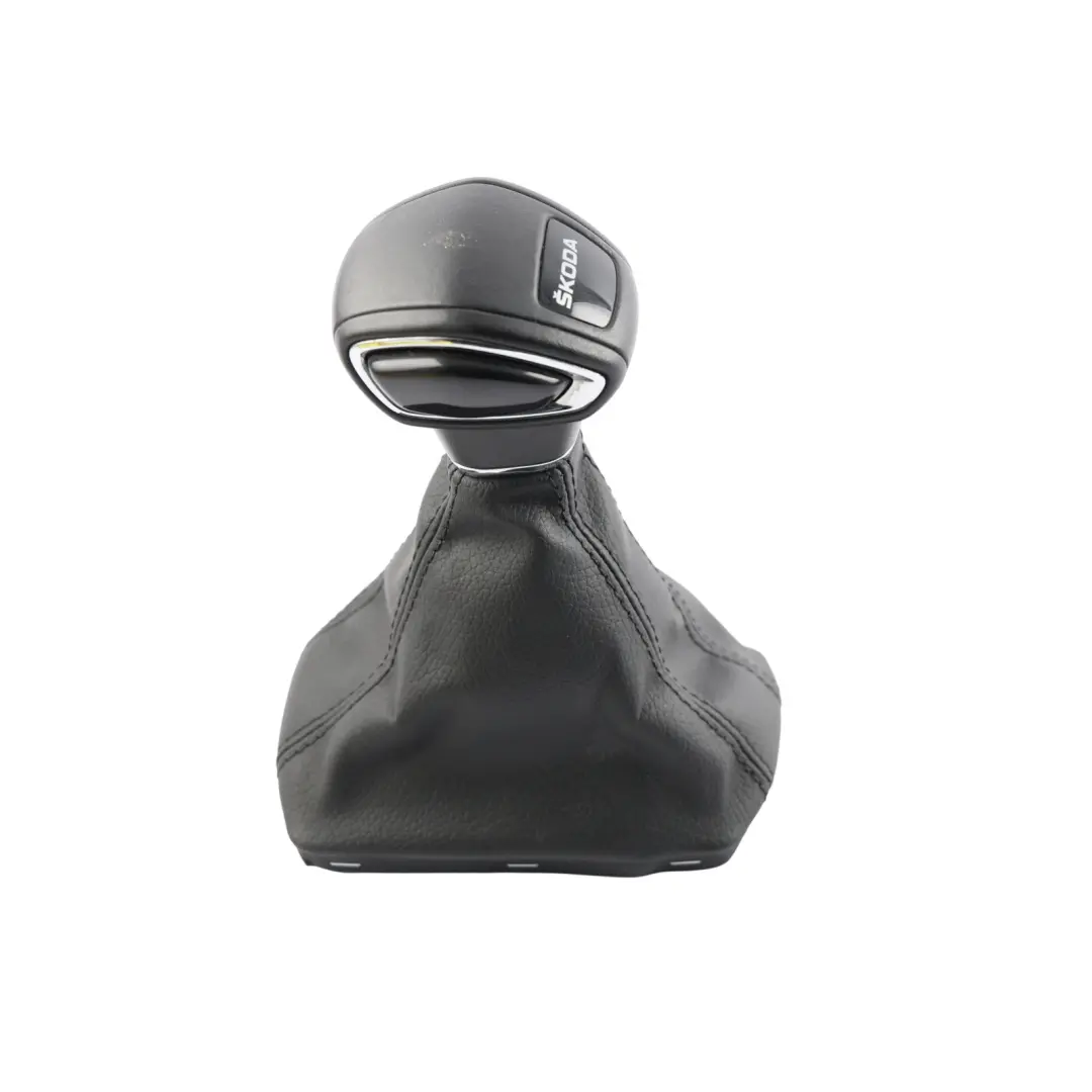 Skoda Karoq NU7 Gear Shifting Knob Automatic Transmission Black - SKU RHD-567713123K - Part number 567713123K