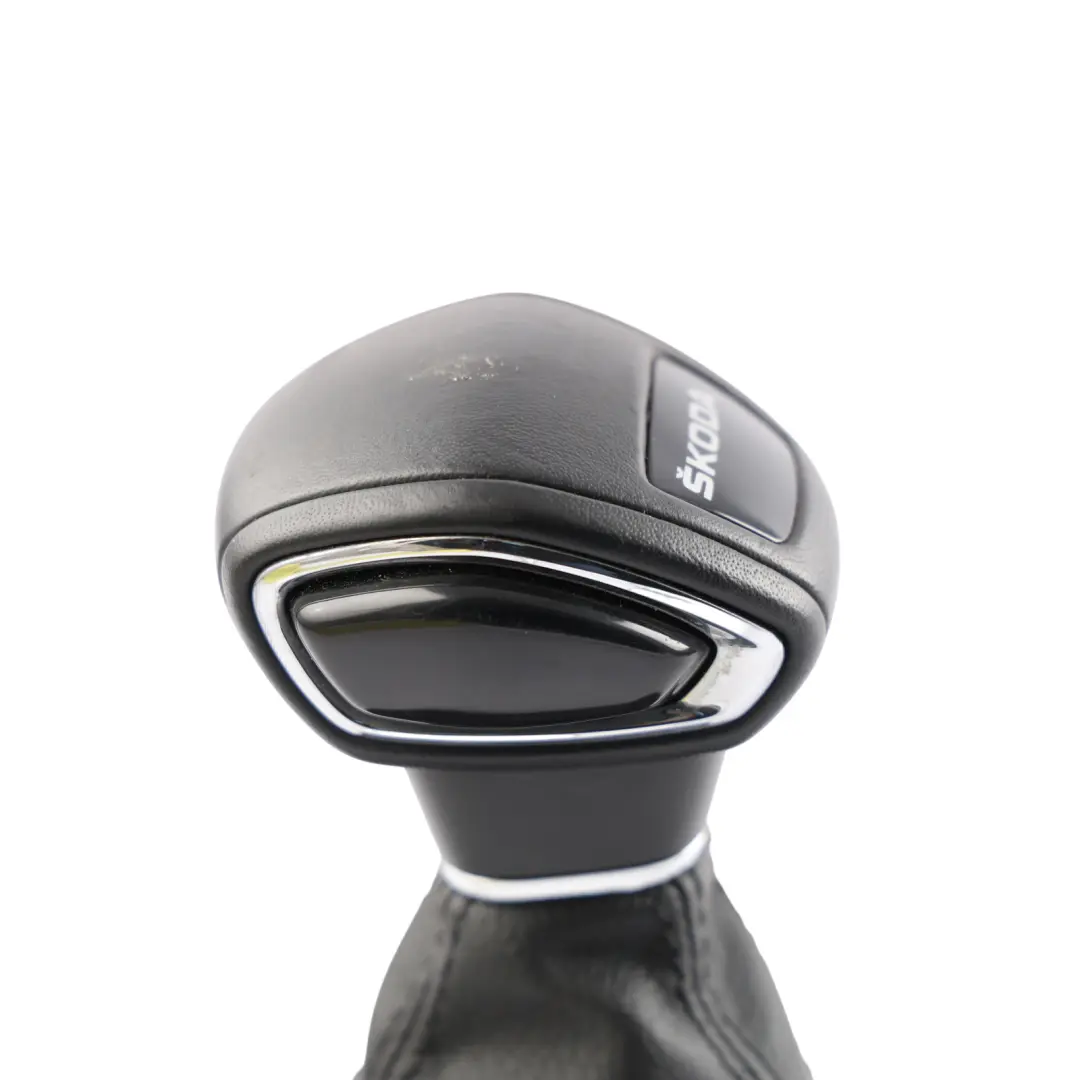 Skoda Karoq NU7 Gear Shifting Knob Automatic Transmission Black - SKU RHD-567713123K - Part number 567713123K