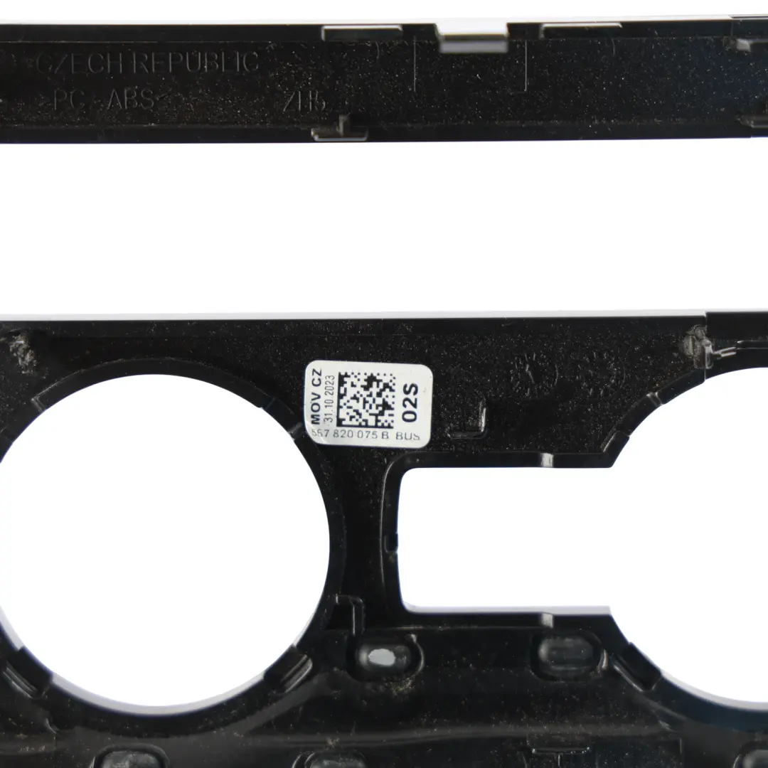 Skoda Karoq NU7 Centre Console Air Conditioning Panel Surround Trim - SKU RHD-567820075B - Part number 567820075B