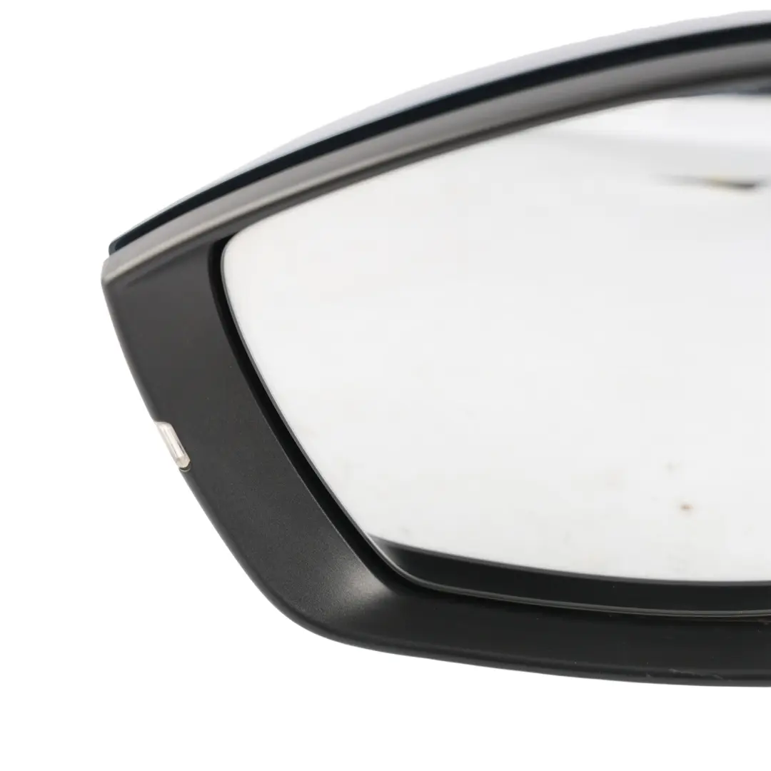 Skoda Karoq NU7 Side View Wing Mirror Electric Lava Blue Metallic-W5Q 57C857508G - SKU RHD-57C857507Q-LAVA - Part number 57C857507Q