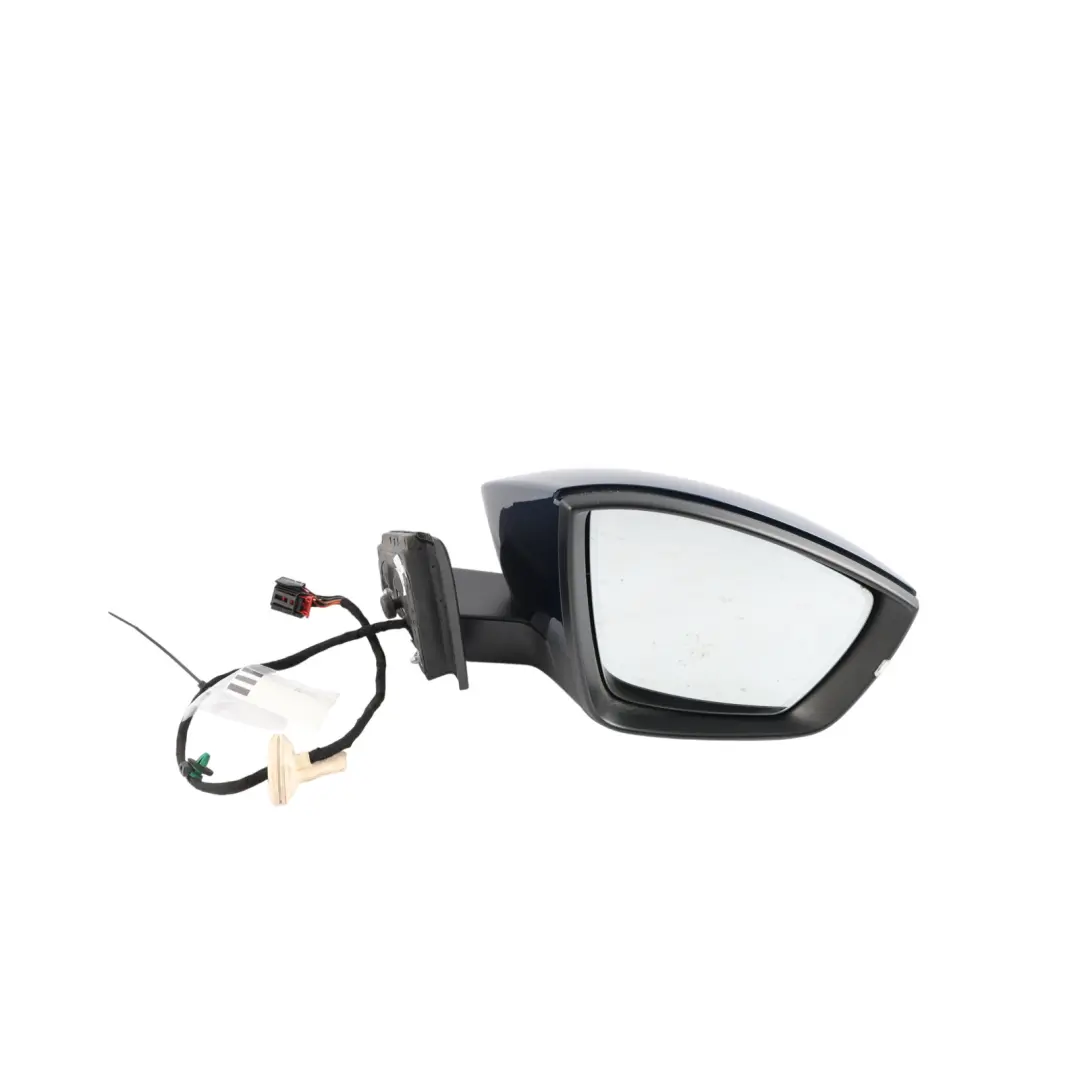 Side View Wing Mirror Electric Lava Blue Metallic-W5Q to Skoda Karoq NU7 with Part number 57C857508G Skoda Karoq NU7 Side View Wing Mirror Electric Lava Blue Metallic-W5Q - SKU RHD-57C857508G-LAVA - Part number 57C857508G