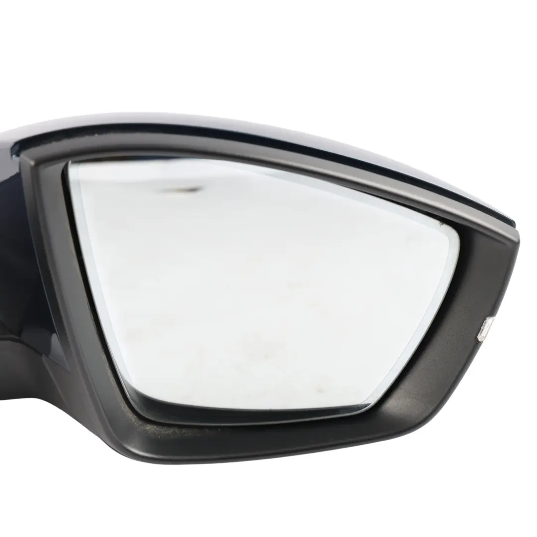 Skoda Karoq NU7 Side View Wing Mirror Electric Lava Blue Metallic-W5Q - SKU RHD-57C857508G-LAVA - Part number 57C857508G