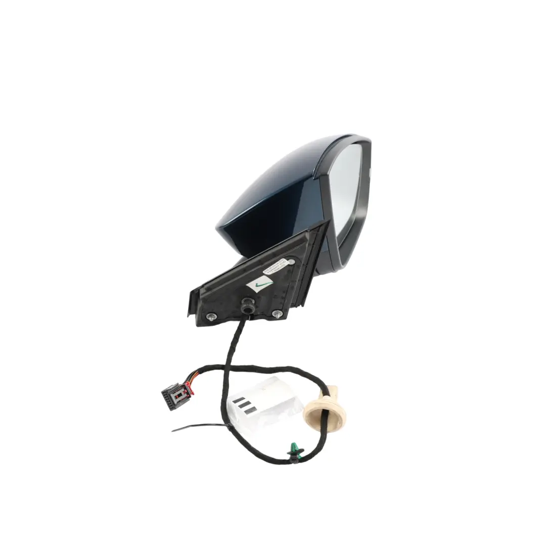 Side View Wing Mirror Electric Lava Blue Metallic-W5Q to Skoda Karoq NU7 with Part number 57C857508G Skoda Karoq NU7 Side View Wing Mirror Electric Lava Blue Metallic-W5Q - SKU RHD-57C857508G-LAVA - Part number 57C857508G