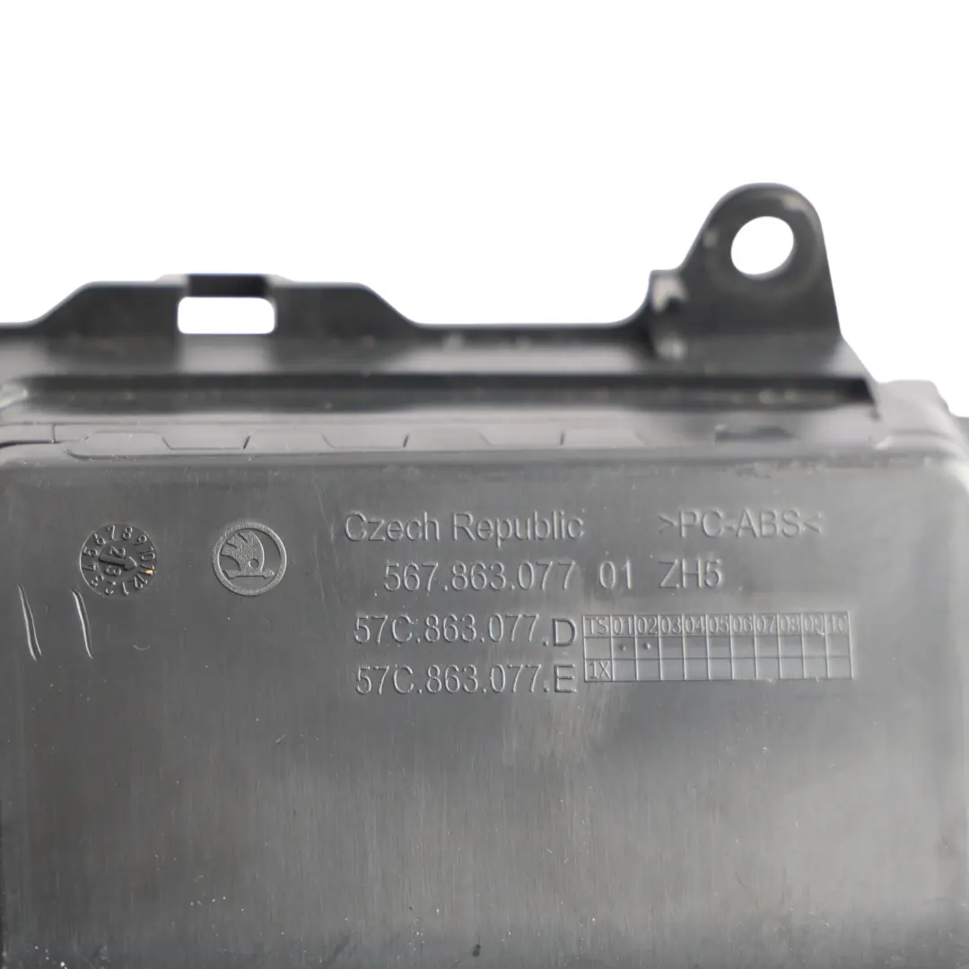 Skoda Karoq NU7 Centre Console Ashtray Storage Compartment Black - SKU RHD-57C863077E - Part number 57C863077E