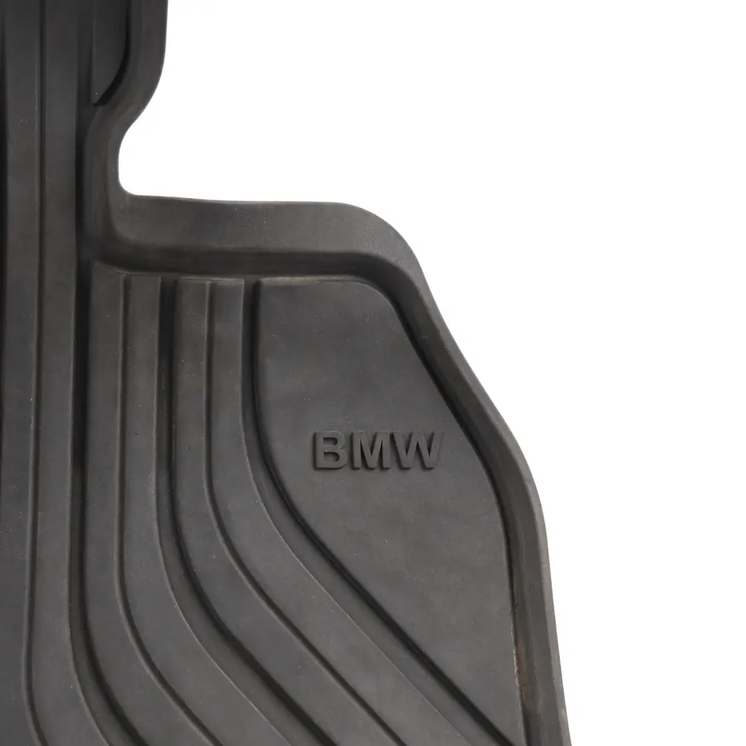 BMW F45 Interior Front Floor Rubber Mats All-weather Set Black - SKU RHD-2287856 - Part number 2287856