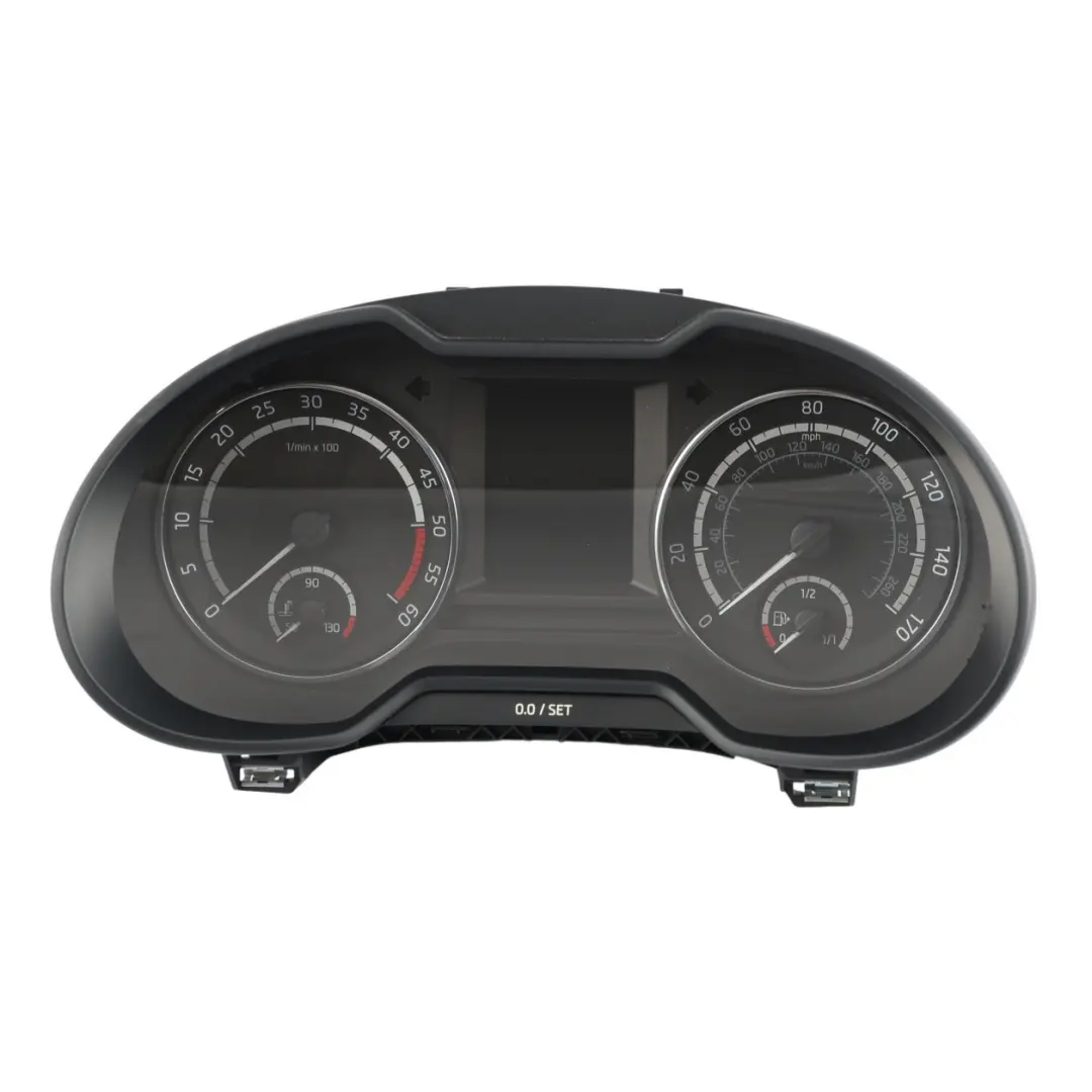 Mk3 VRS Speedometer Instrument Cluster Clocks 2.0 TDI to Skoda Octavia with Part number 5E0920947C Skoda Octavia Mk3 VRS Speedometer Instrument Cluster Clocks 2.0 TDI - SKU RHD-5E0920947C - Part number 5E0920947C