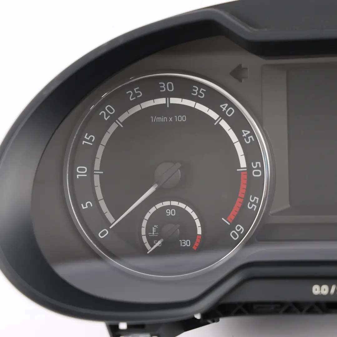 Mk3 VRS Speedometer Instrument Cluster Clocks 2.0 TDI to Skoda Octavia with Part number 5E0920947C Skoda Octavia Mk3 VRS Speedometer Instrument Cluster Clocks 2.0 TDI - SKU RHD-5E0920947C - Part number 5E0920947C