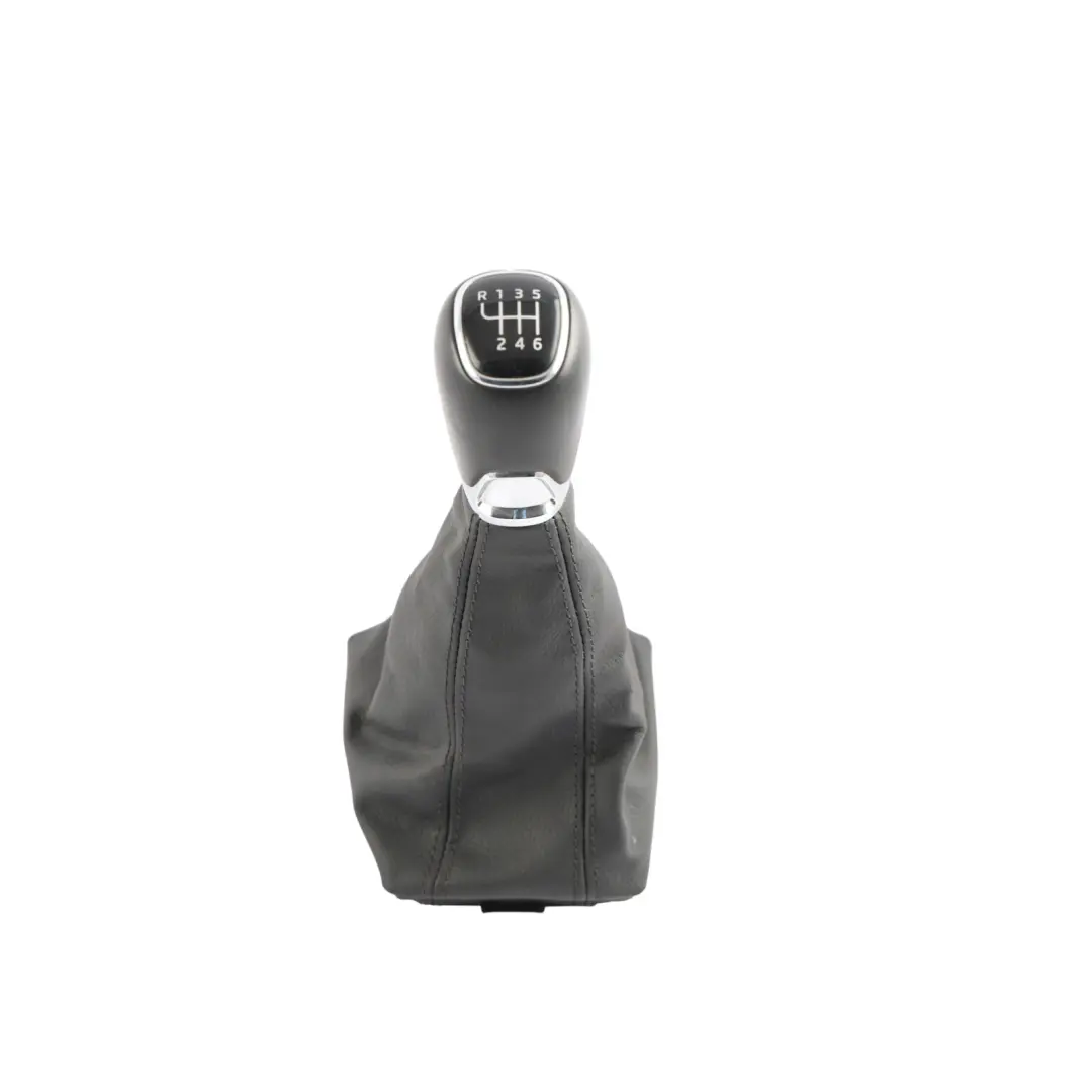 Mk3 Gearstick Lever Knob Leather Trim Leatherette to Skoda Octavia with Part number 5E2711113CN Skoda Octavia Mk3 Gearstick Lever Knob Leather Trim Leatherette - SKU RHD-5E2711113CN - Part number 5E2711113CN