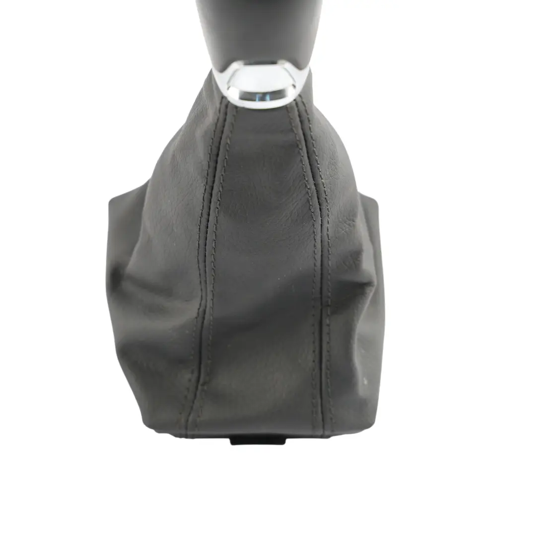 Skoda Octavia Mk3 Gearstick Lever Knob Leather Trim Leatherette - SKU RHD-5E2711113CN - Part number 5E2711113CN