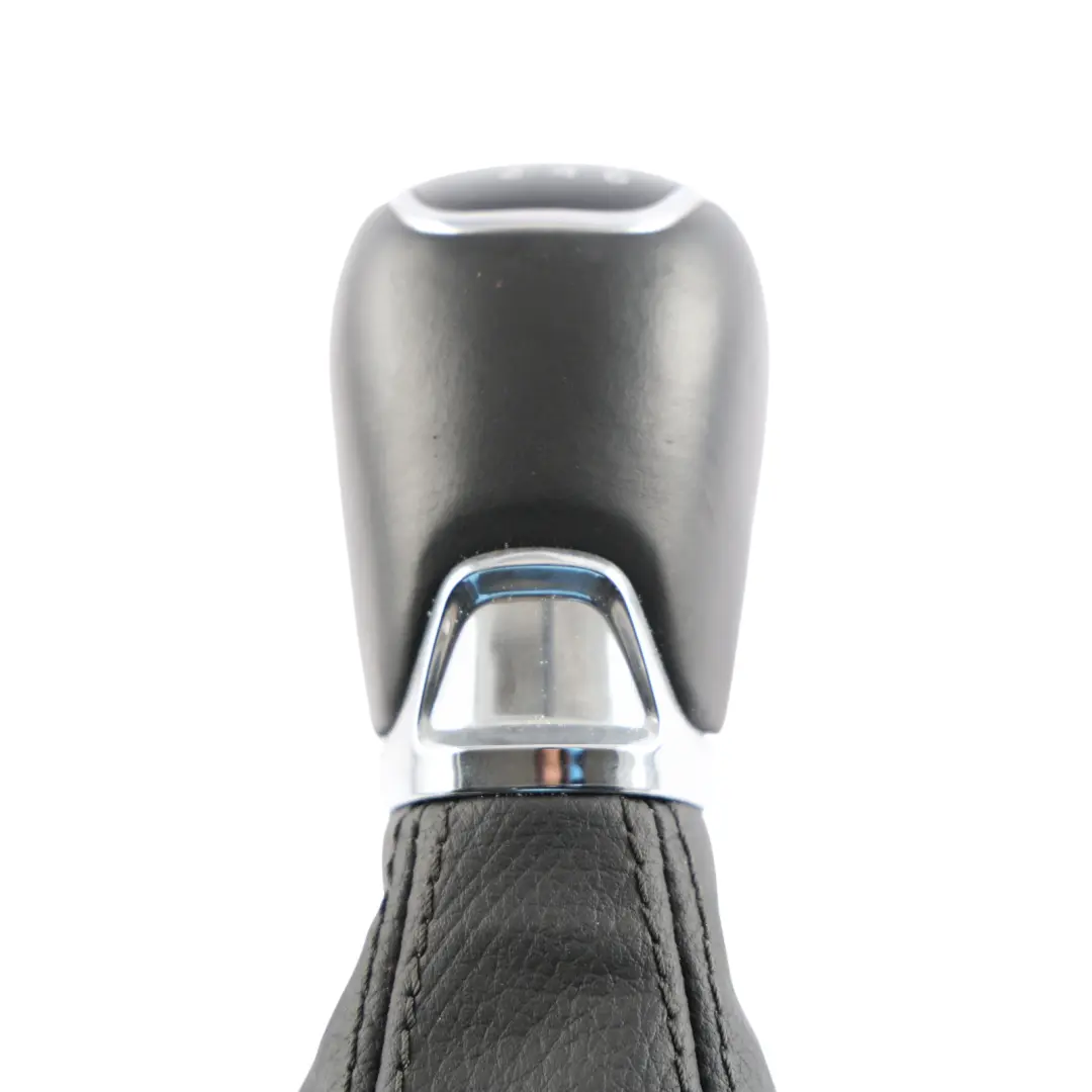 Skoda Octavia Mk3 Gearstick Lever Knob Leather Trim Leatherette - SKU RHD-5E2711113CN - Part number 5E2711113CN