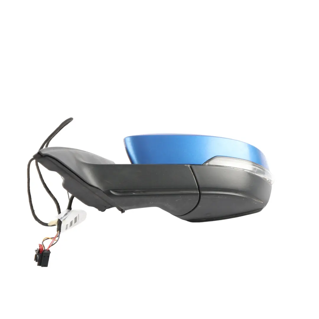 Mk3 5E Door Wing Mirror Left N/S Race Blue Metallic F5W to Skoda Octavia with Part number 5E2857507N Skoda Octavia Mk3 5E Door Wing Mirror Left N/S Race Blue Metallic F5W - SKU RHD-5E2857507N-RAB - Part number 5E2857507N
