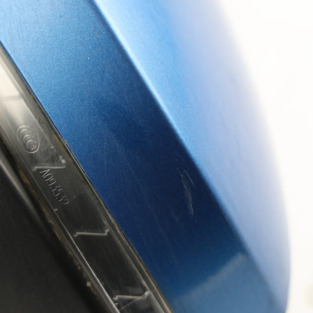 Mk3 5E Door Wing Mirror Left N/S Race Blue Metallic F5W to Skoda Octavia with Part number 5E2857507N Skoda Octavia Mk3 5E Door Wing Mirror Left N/S Race Blue Metallic F5W - SKU RHD-5E2857507N-RAB - Part number 5E2857507N