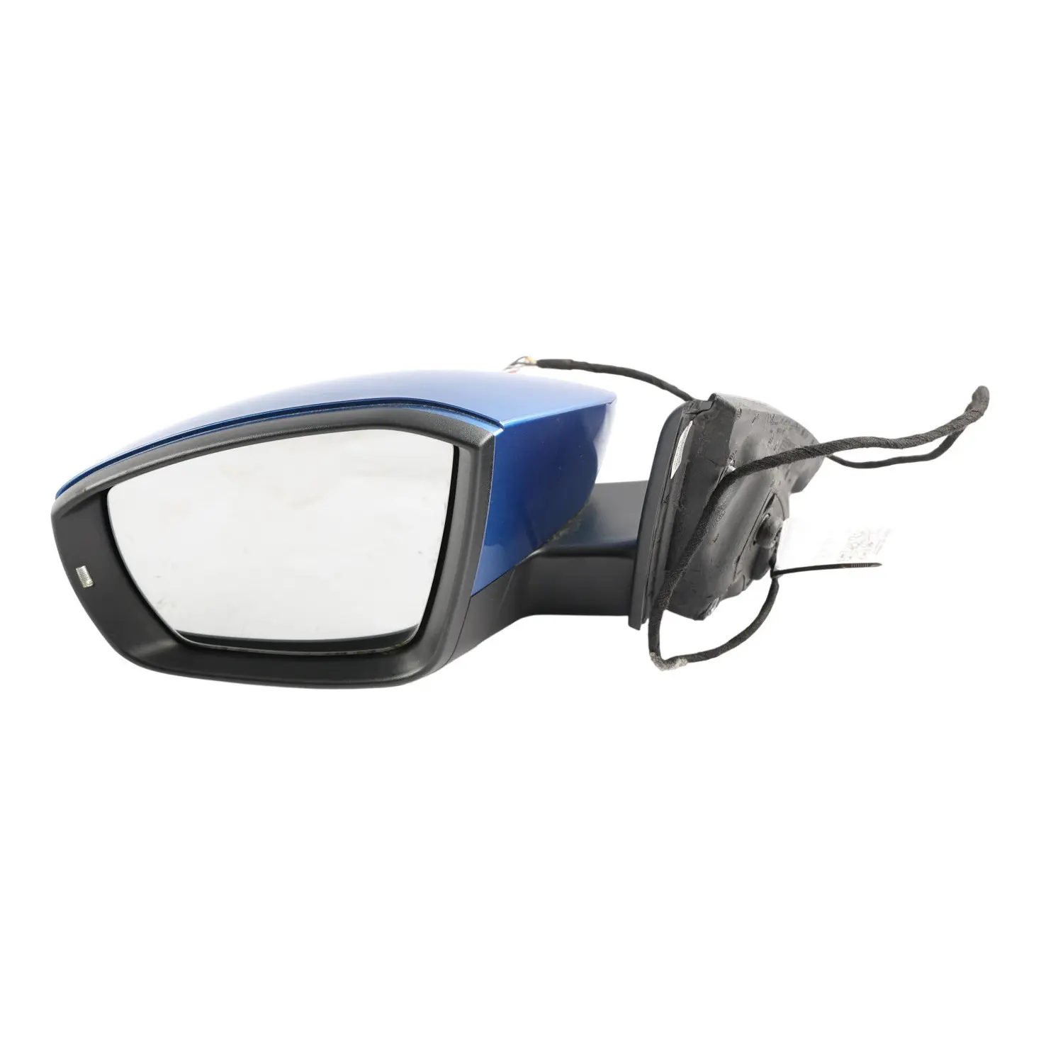 Skoda Octavia Mk3 Door Wing Mirror Heated Power Fold Left N/S Race Blue - F5W