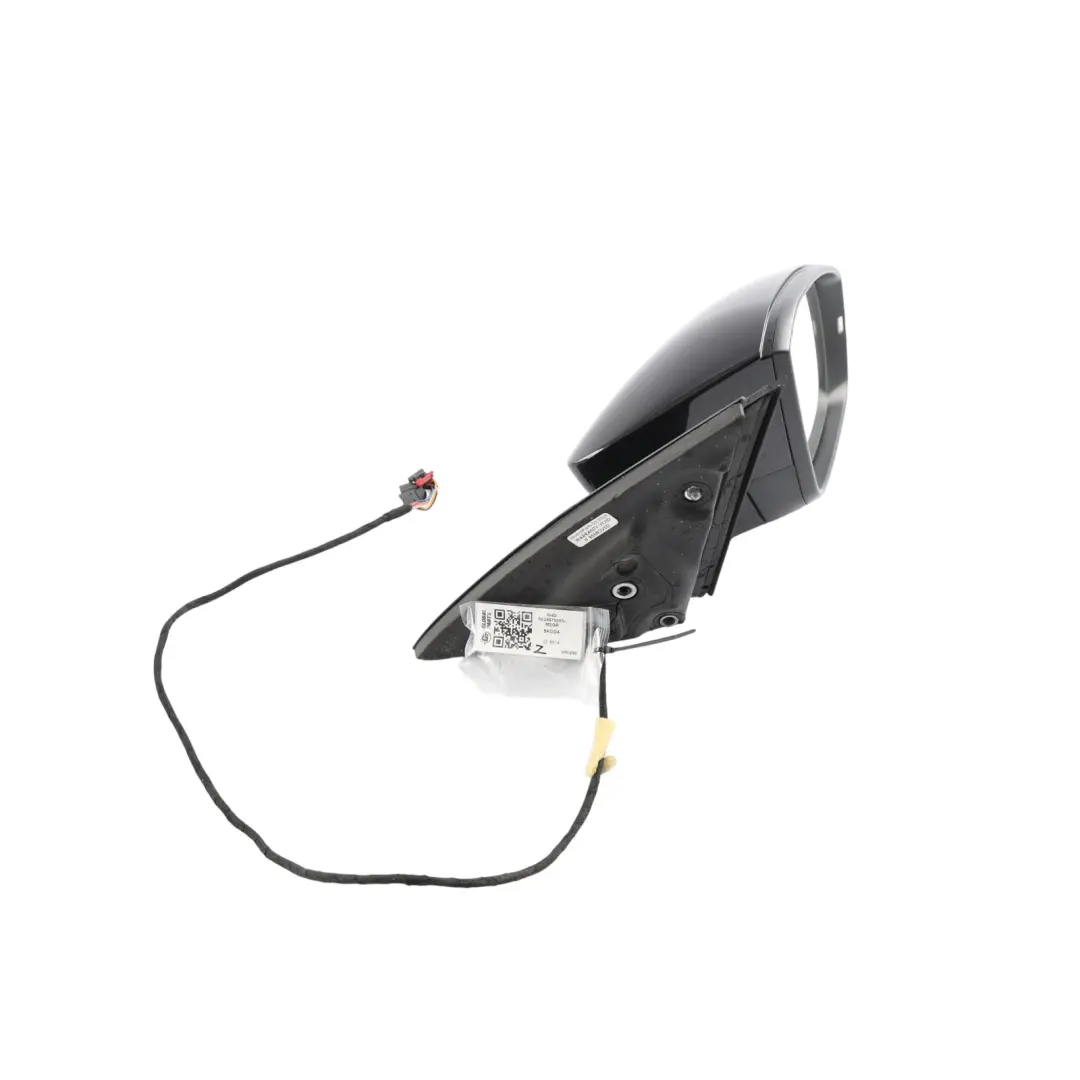 Skoda Octavia Mk3 5E Door Wing Mirror Right O/S Metal Grey - F7Y - SKU RHD-5E2857508N-MEGR - Part number 5E2857508N