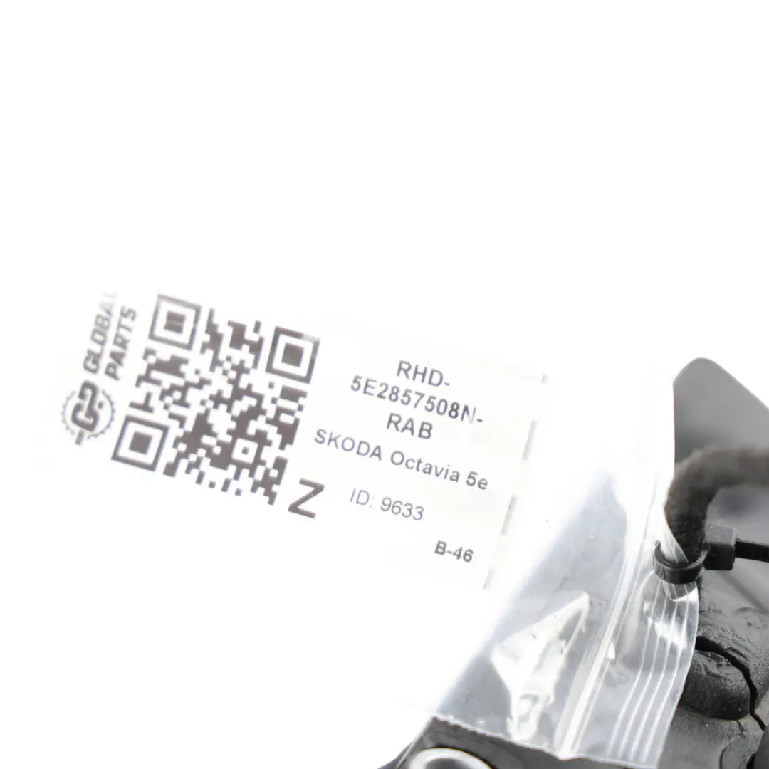 Skoda Octavia Mk3 Door Wing Mirror Right O/S Race Blue Metallic - F5W - SKU RHD-5E2857508N-RAB - Part number 5E2857508N