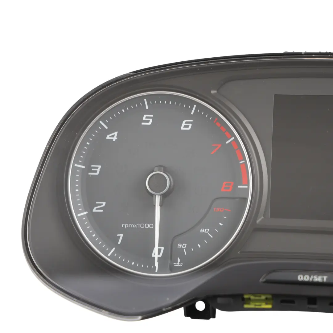Seat Leon 5F Cupra Speedometer Instrument Cluster 2.0 TSI Automatic - SKU RHD-5F0920956E - Part number 5F0920956E