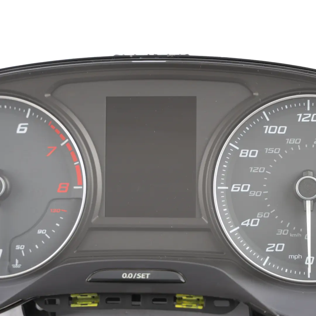 5F Cupra Speedometer Instrument Cluster 2.0 TSI Automatic to Seat Leon with Part number 5F0920956E Seat Leon 5F Cupra Speedometer Instrument Cluster 2.0 TSI Automatic - SKU RHD-5F0920956E - Part number 5F0920956E