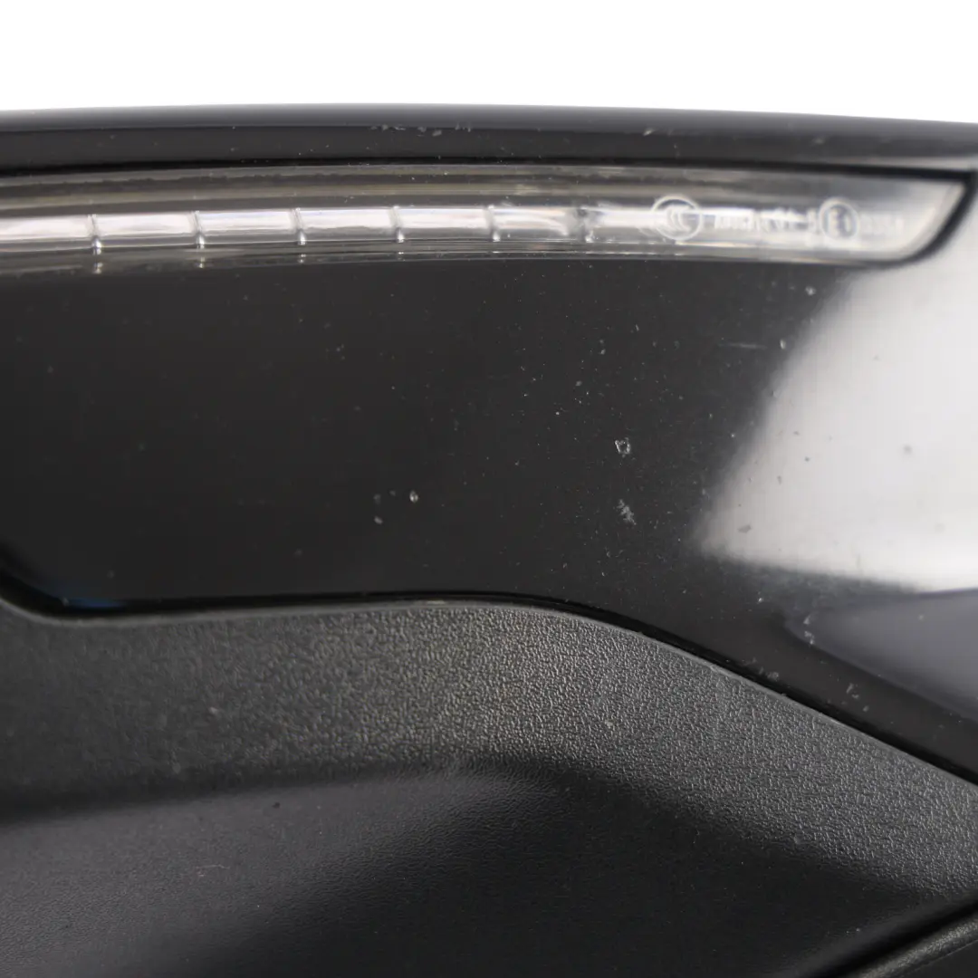 Mk3 Side View Mirror Front Right O/S Satin Black to Seat Leon with Part number 5F2857508P Seat Leon Mk3 Side View Mirror Front Right O/S Satin Black - SKU RHD-5F2857508P-BLK - Part number 5F2857508P