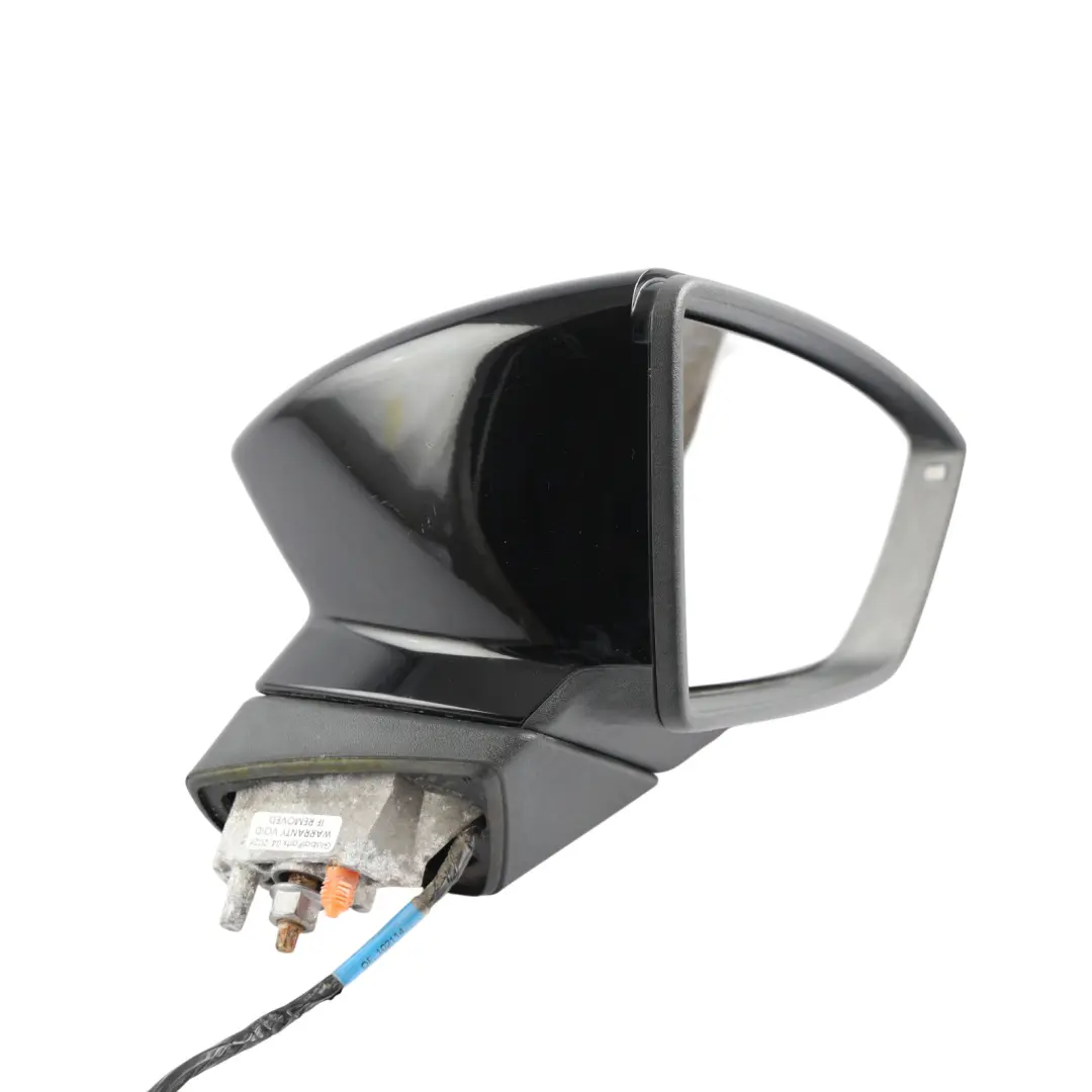 Mk3 Side View Mirror Front Right O/S Satin Black to Seat Leon with Part number 5F2857508P Seat Leon Mk3 Side View Mirror Front Right O/S Satin Black - SKU RHD-5F2857508P-BLK - Part number 5F2857508P
