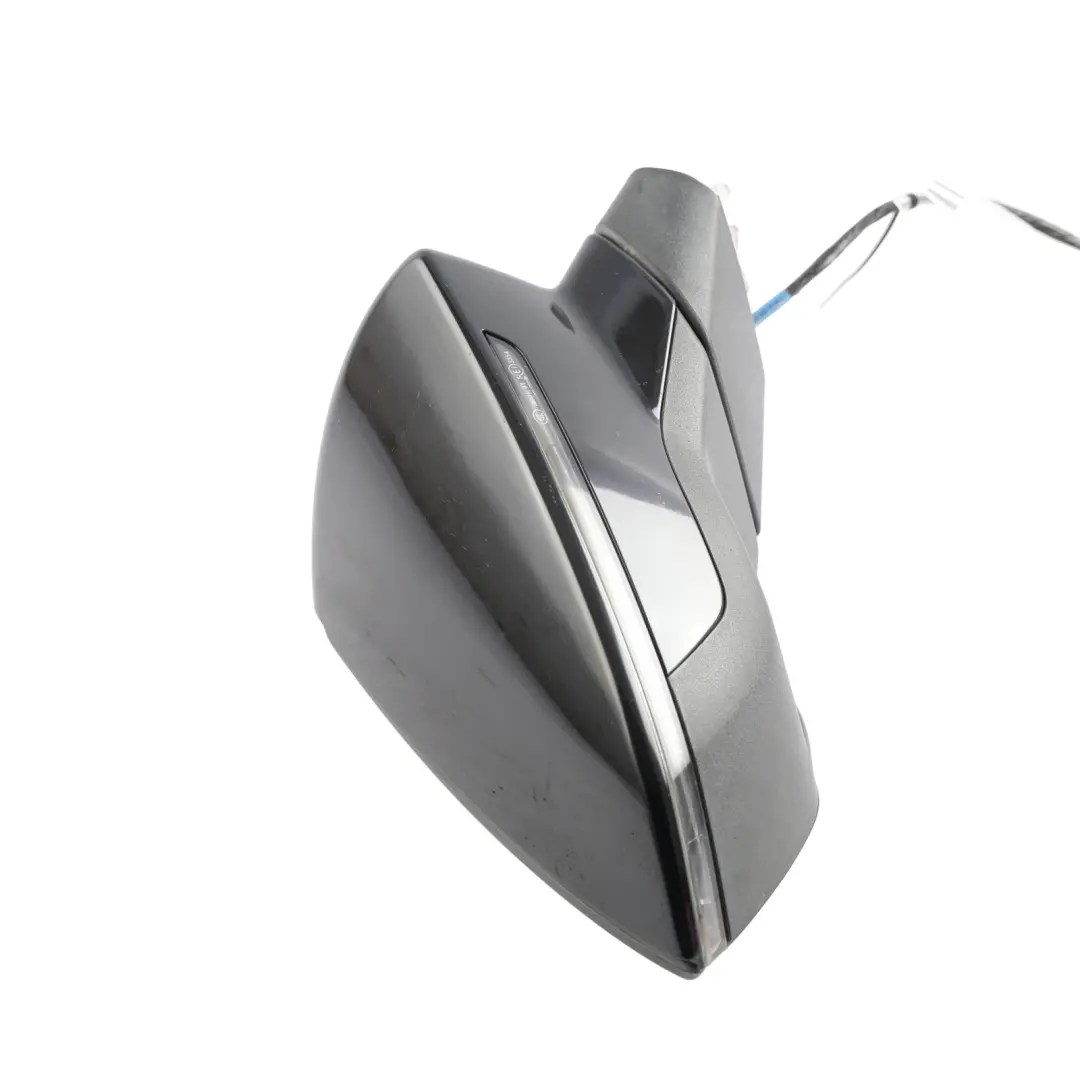 Mk3 Side View Mirror Front Right O/S Satin Black to Seat Leon with Part number 5F2857508P Seat Leon Mk3 Side View Mirror Front Right O/S Satin Black - SKU RHD-5F2857508P-BLK - Part number 5F2857508P