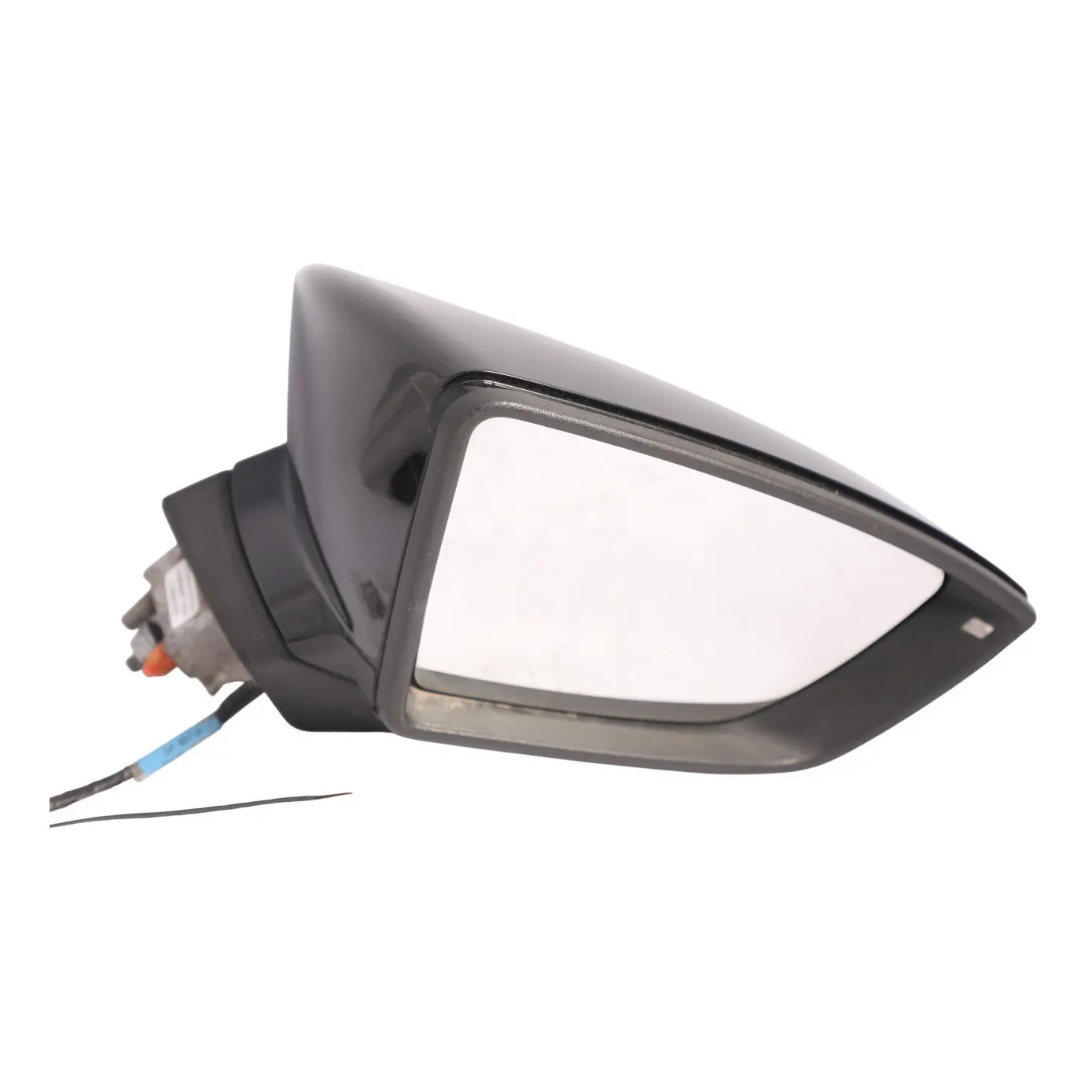 Seat Leon Mk3 5F Wing Mirror Front Right O/S Mythical Black - Y9T 5F2857508P