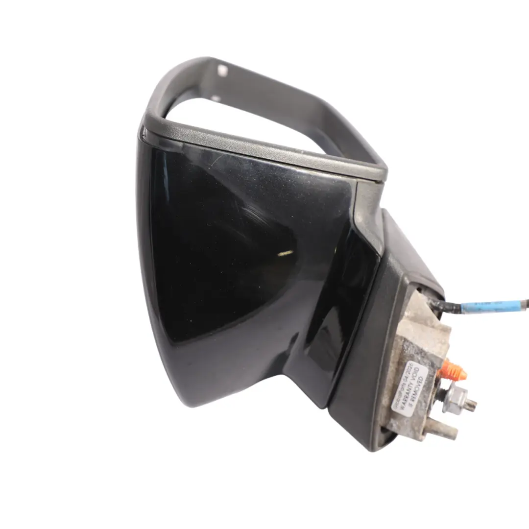 Seat Leon Mk3 5F Wing Mirror Front Right O/S Mythical Black - Y9T - SKU RHD-5F2857508P-MYB - Part number 5F2857508P
