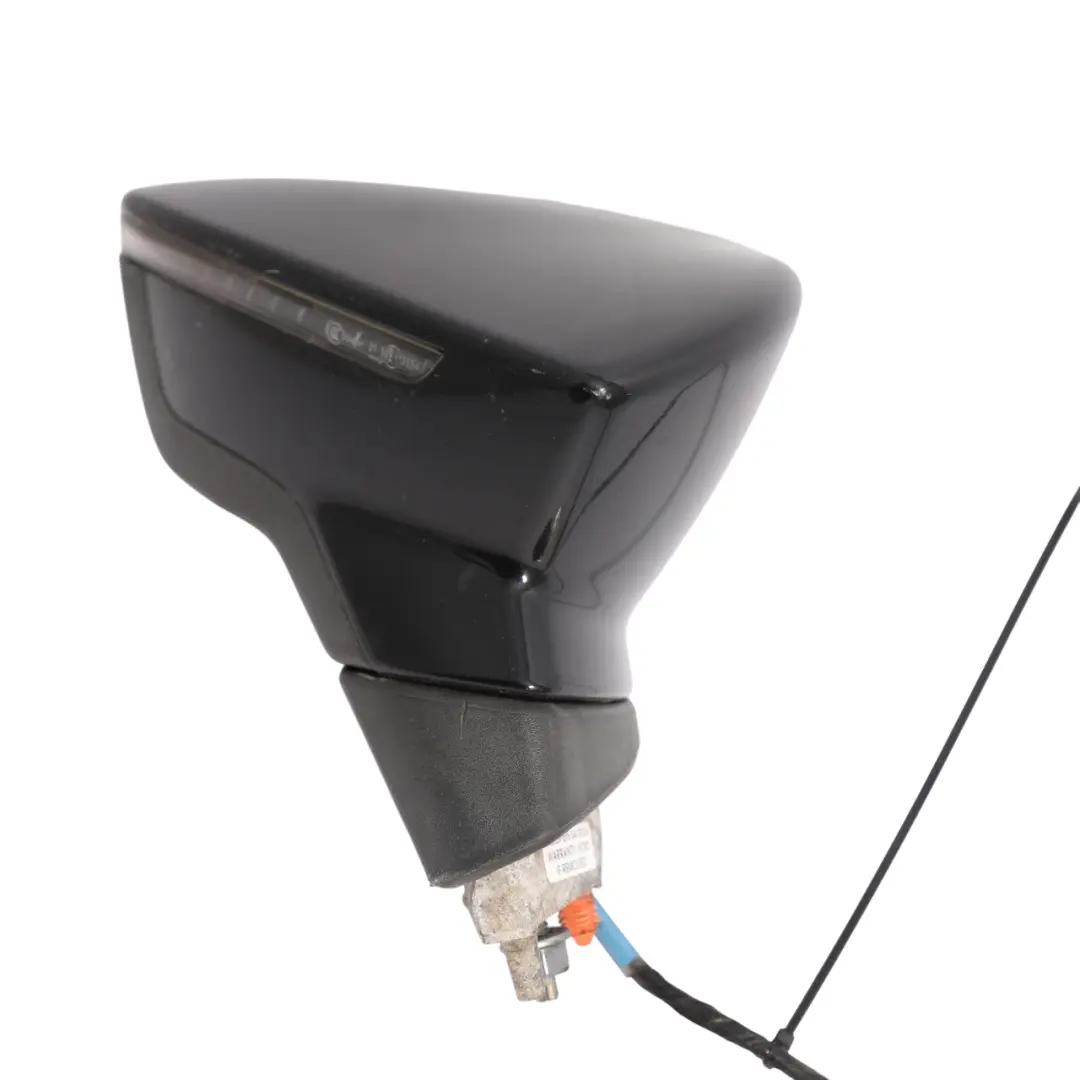 Seat Leon Mk3 5F Wing Mirror Front Right O/S Mythical Black - Y9T - SKU RHD-5F2857508P-MYB - Part number 5F2857508P