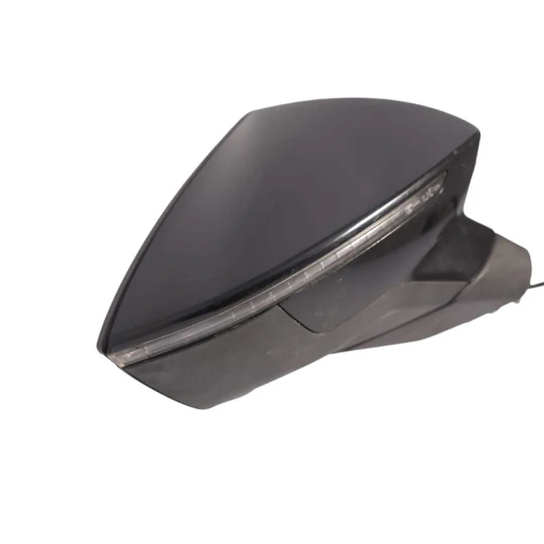 Mk3 5F Wing Mirror Front Right O/S Mythical Black - Y9T to Seat Leon with Part number 5F2857508P Seat Leon Mk3 5F Wing Mirror Front Right O/S Mythical Black - Y9T - SKU RHD-5F2857508P-MYB - Part number 5F2857508P