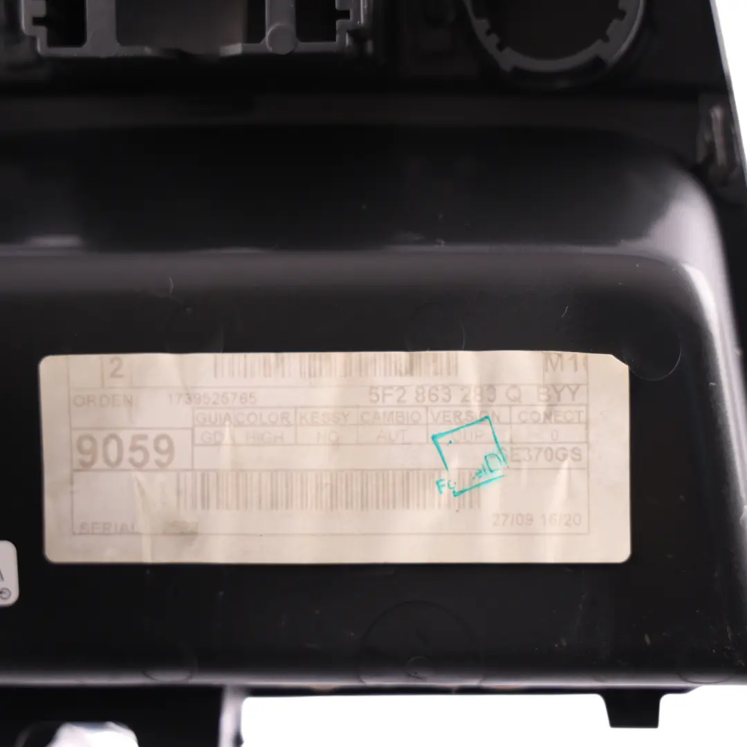 Seat Leon Mk3 Centre Console Gear Shift Surround Cover Trim Cupra - SKU RHD-5F2863283Q - Part number 5F2863283Q