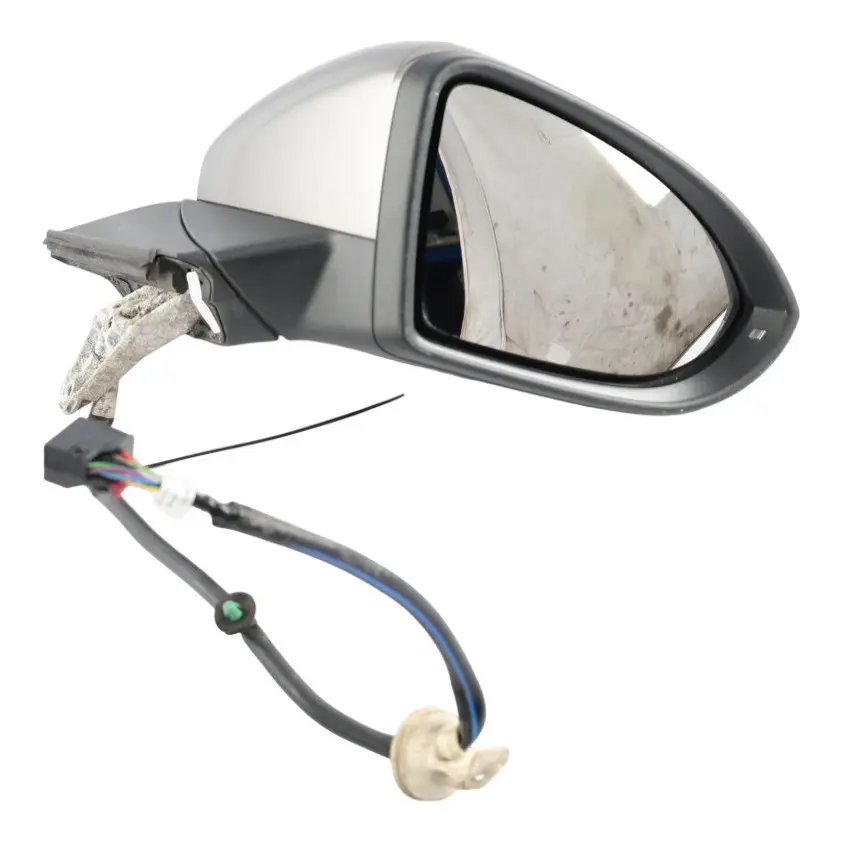Volkswagen Golf 5G Exterior Wing Mirror Right O/S Limestone Grey A7N - SKU RHD-5G2857508AJ-LIM - Part number 5G2857508AJ