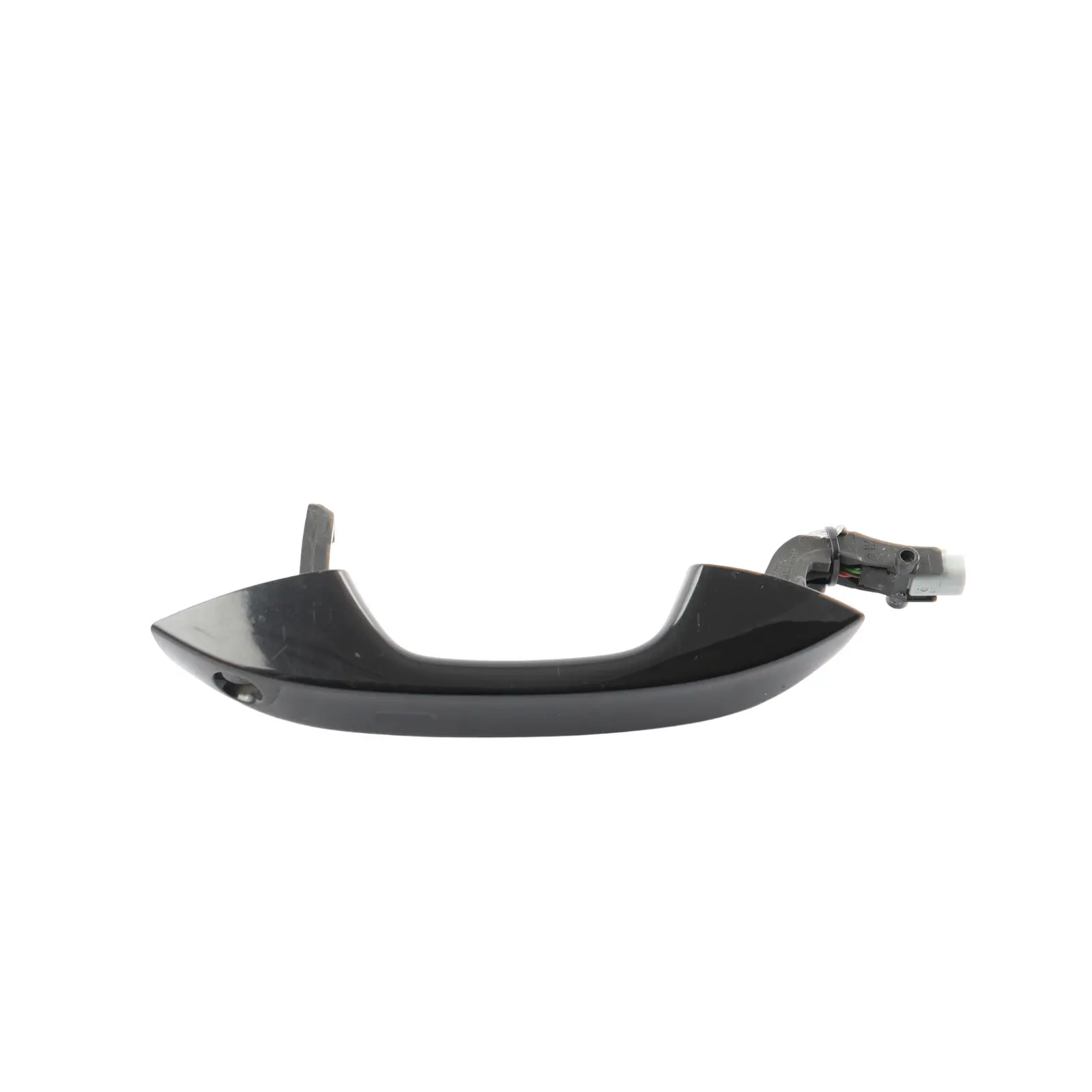 VW Golf Mk8 Front Door Handle Keyless Outer Right O/S Deep Black Pearl - C9X
