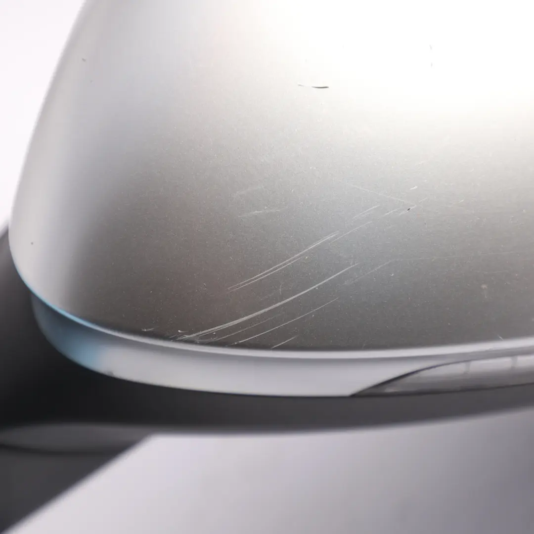 Volkswagen Golf Mk8 R CD1 Side View Wing Mirror Left N/S Matt Chrome 5H2857507AC - SKU RHD-5H2857507AC-MCH - Part number 5H2857507AC-MCH