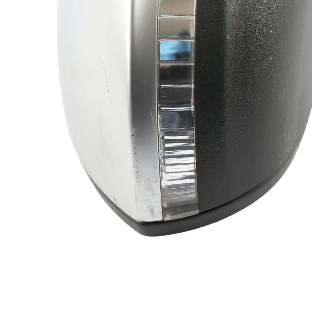 VW Volkswagen Golf Mk8 Wing Mirror Power Fold Heated Right O/S Matt Chrome - SKU RHD-5H2857508AC-MCH - Part number 5H2857508AC-MCH