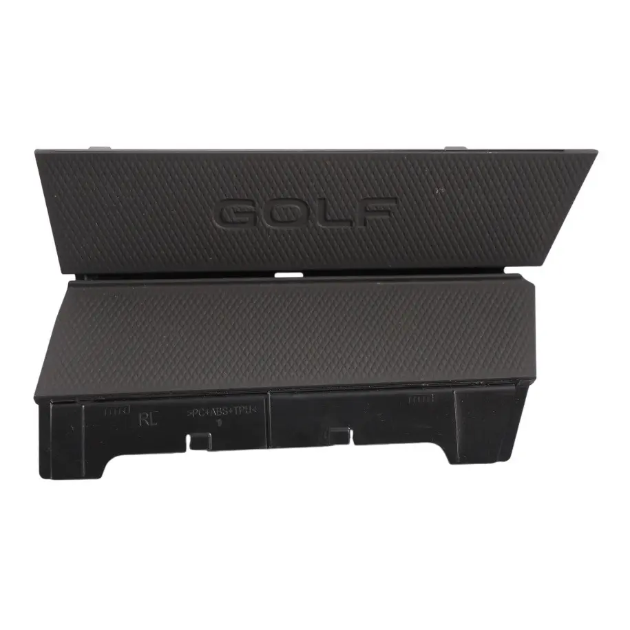 Volkswagen Golf R CD1 Centre Console Storage Compartment Cover Black 5H2864571