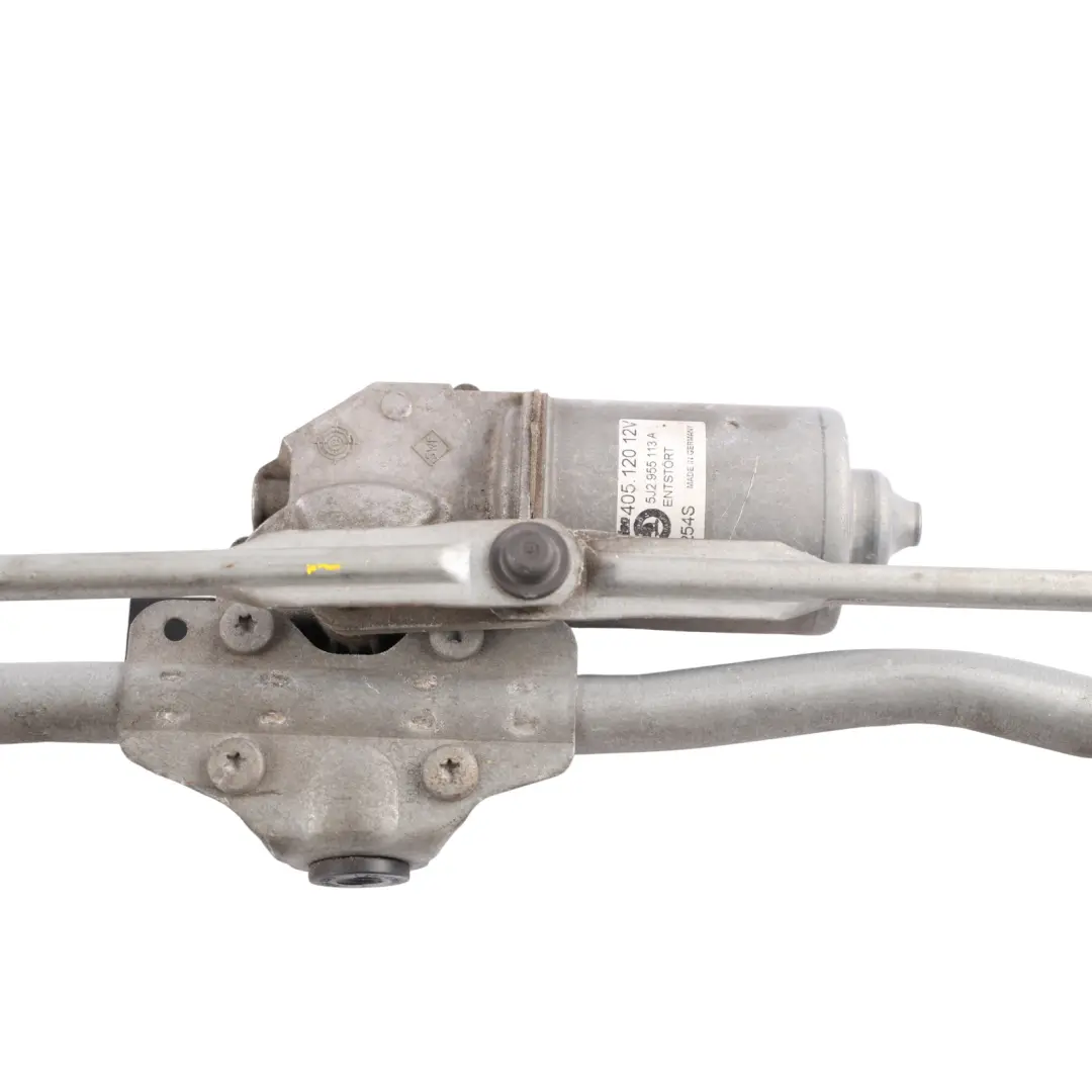 Skoda Fabia 5J Windscreen Wiper Linkage Mechanism System Motor 5J2955605B - SKU RHD-5J2955023B - Part number 5J2955023B