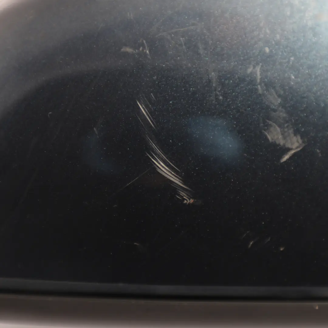 Volkswagen Golf 6 Wing Mirror Left N/S Electric Blue Graphite Pearl Effect C5F - SKU RHD-5K0857507AH-BGR - Part number 5K0857507AH