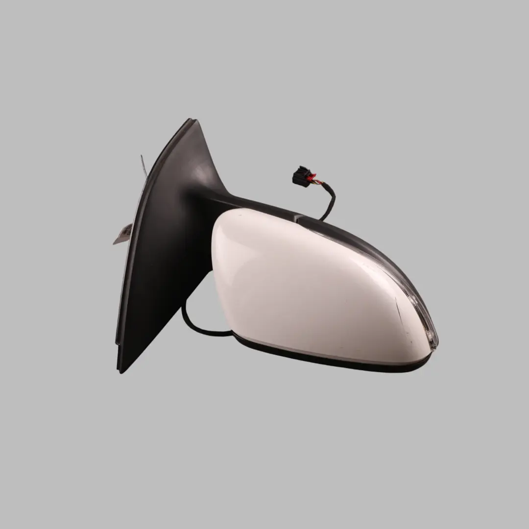 Mk6 Electric Wing Mirror Right O/S Candy White - B9A to VW Volkswagen Golf with Part number 5K0857508AD VW Volkswagen Golf Mk6 Electric Wing Mirror Right O/S Candy White - B9A - SKU RHD-5K0857508AD-CAN - Part number 5K0857508AD