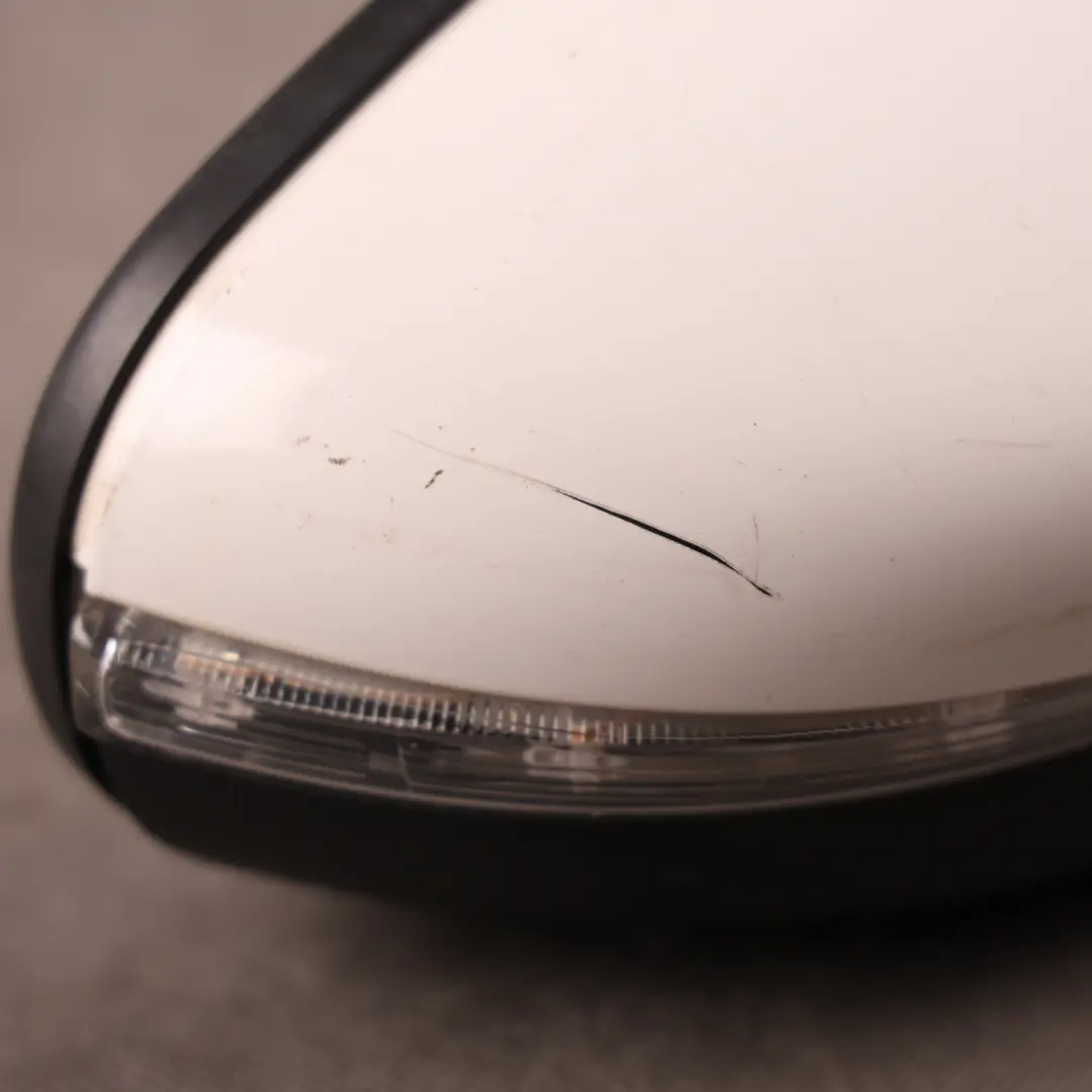 VW Volkswagen Golf Mk6 Electric Wing Mirror Right O/S Candy White - B9A - SKU RHD-5K0857508AD-CAN - Part number 5K0857508AD