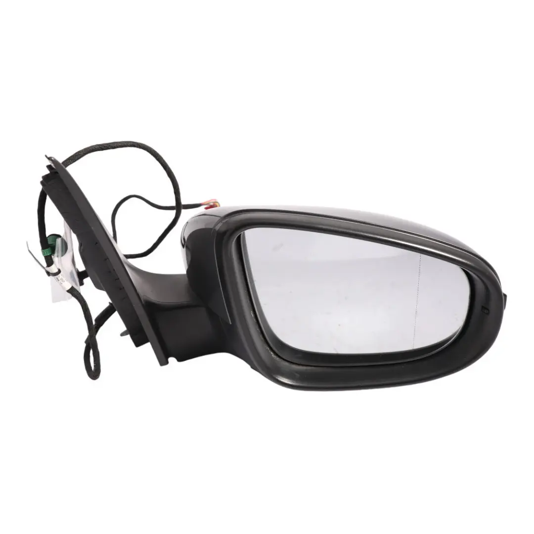 Volkswagen Golf 6 Wing Mirror Right O/S Electric Heated United Grey Metallic A7T - SKU RHD-5K0857508AD-UGR1 - Part number 5K0857508AD