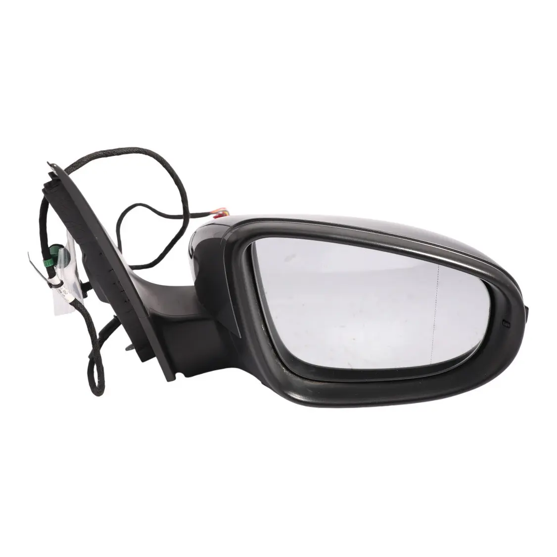 Volkswagen Golf 6 Wing Mirror Right O/S Electric Heated United Grey Metallic A7T