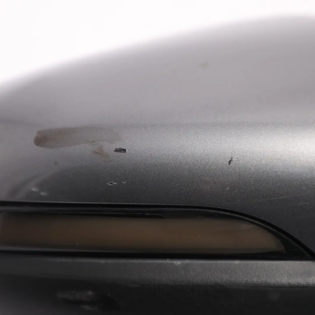 Volkswagen Golf 6 Wing Mirror Right O/S Electric Heated United Grey Metallic A7T - SKU RHD-5K0857508AD-UGR1 - Part number 5K0857508AD