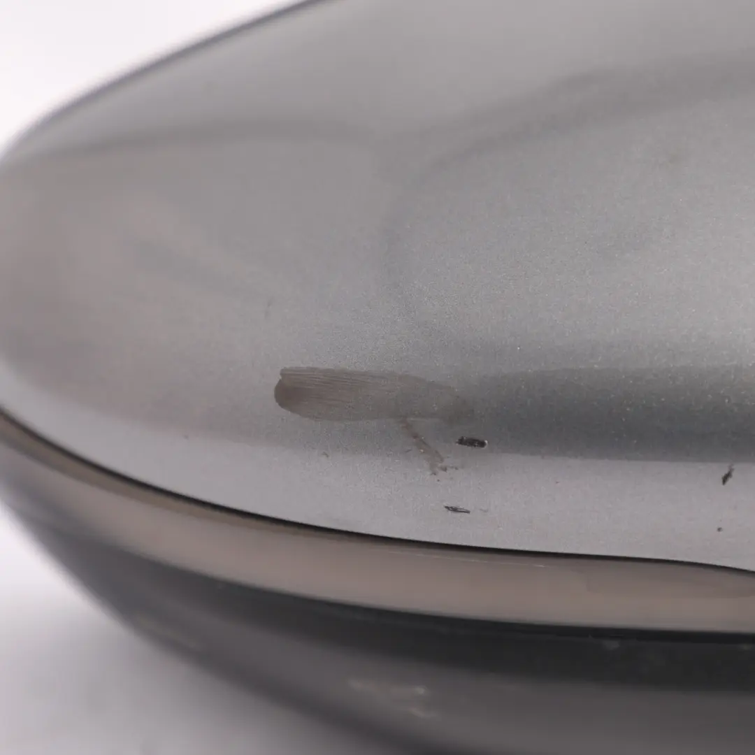 Volkswagen Golf 6 Wing Mirror Right O/S Electric Heated United Grey Metallic A7T - SKU RHD-5K0857508AD-UGR1 - Part number 5K0857508AD