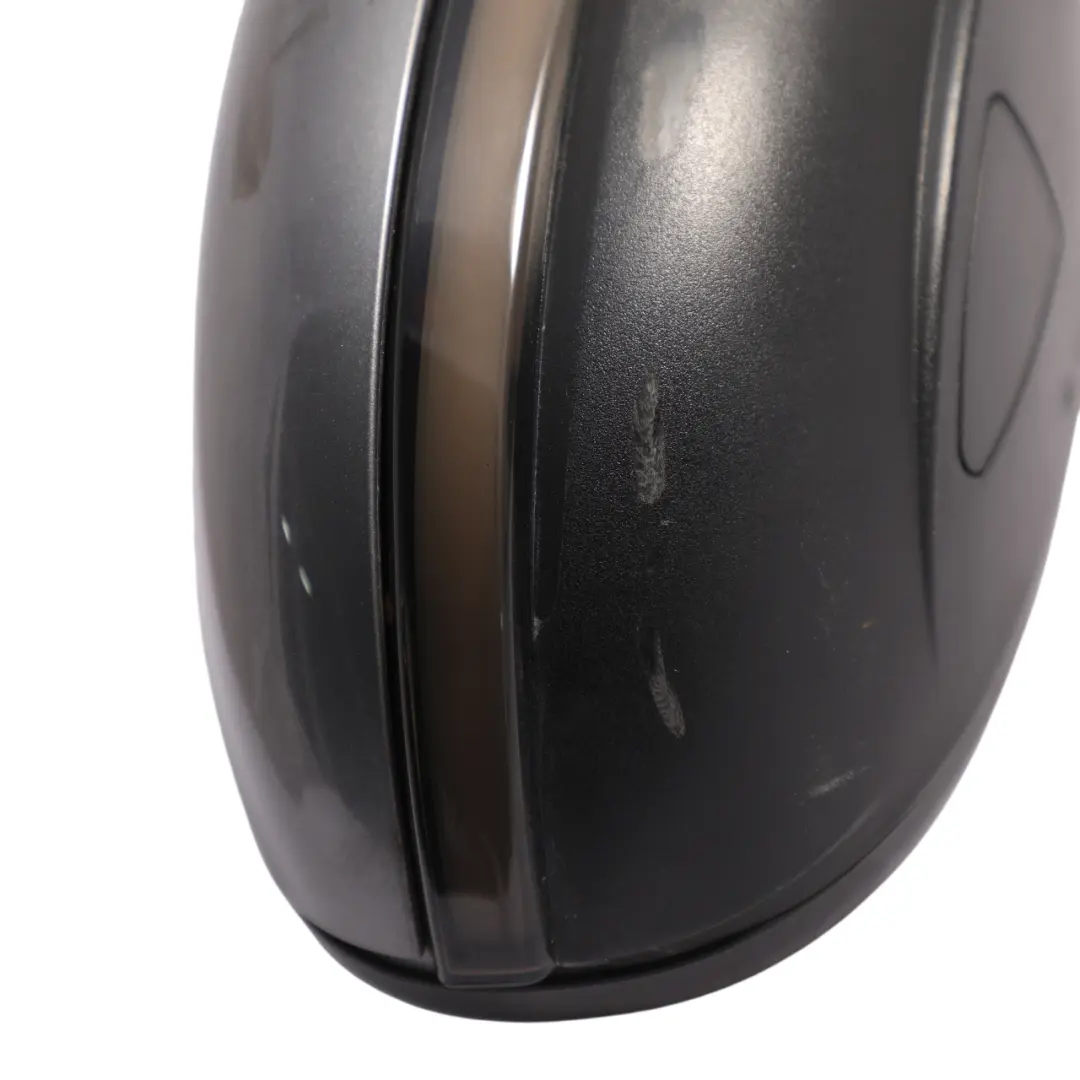 Volkswagen Golf 6 Wing Mirror Right O/S Electric Heated United Grey Metallic A7T - SKU RHD-5K0857508AD-UGR1 - Part number 5K0857508AD