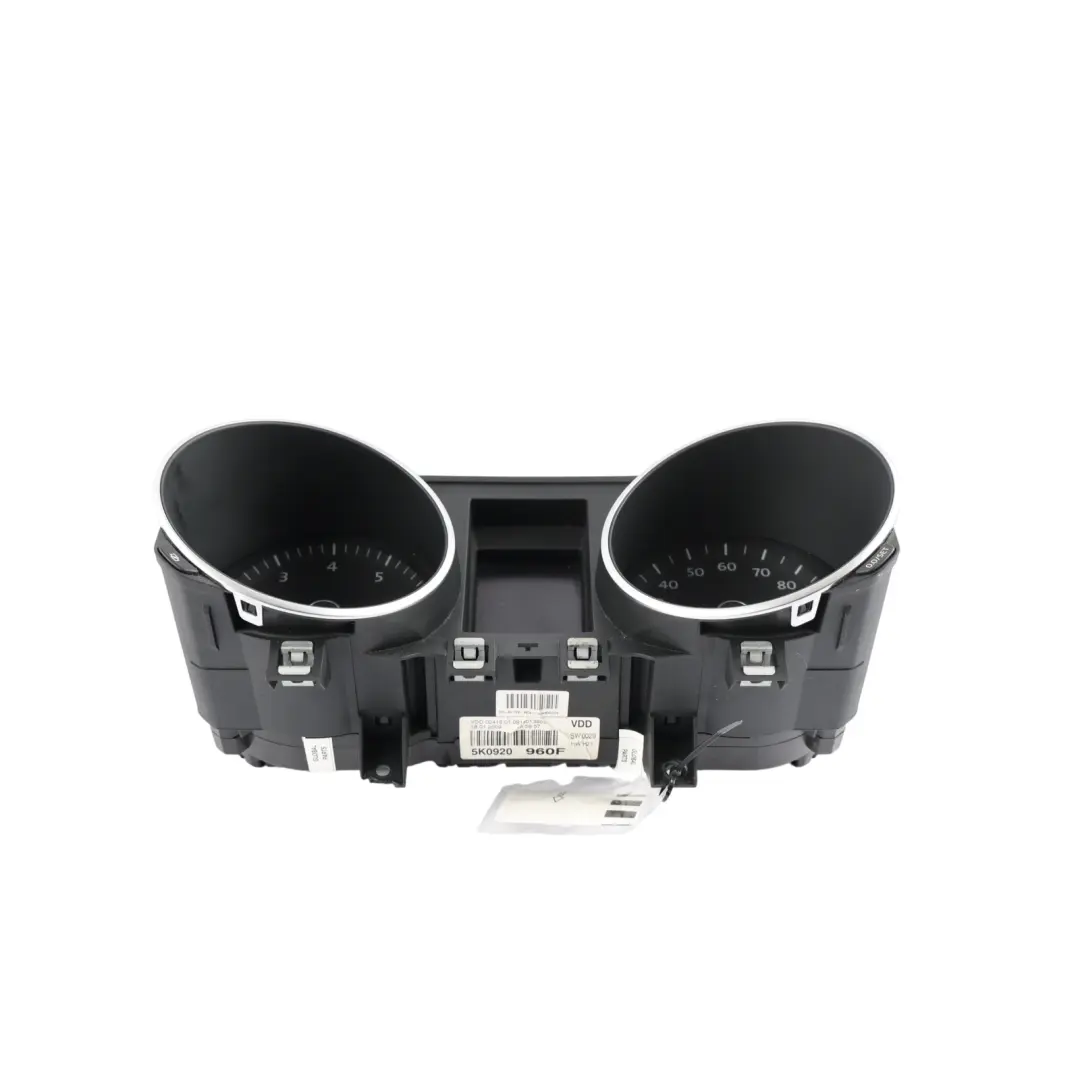 Mk6 Instrument Cluster Speedometer Manual Petrol to Volkswagen Golf with Part number 5K0920960F Volkswagen Golf Mk6 Instrument Cluster Speedometer Manual Petrol - SKU RHD-5K0920960F - Part number 5K0920960F