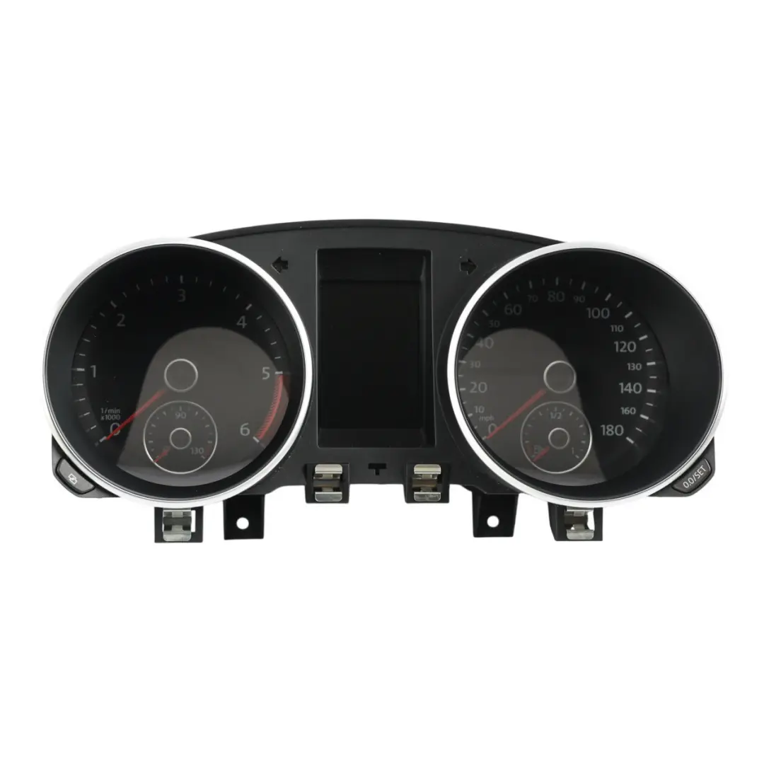Volkswagen Golf Mk6 GTD Manual Speedometer Instrument Cluster - SKU RHD-5K6920972A - Part number 5K6920972A